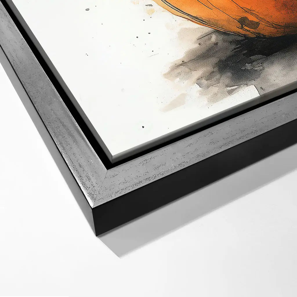 "BLACK CAT AND PUMPKIN"