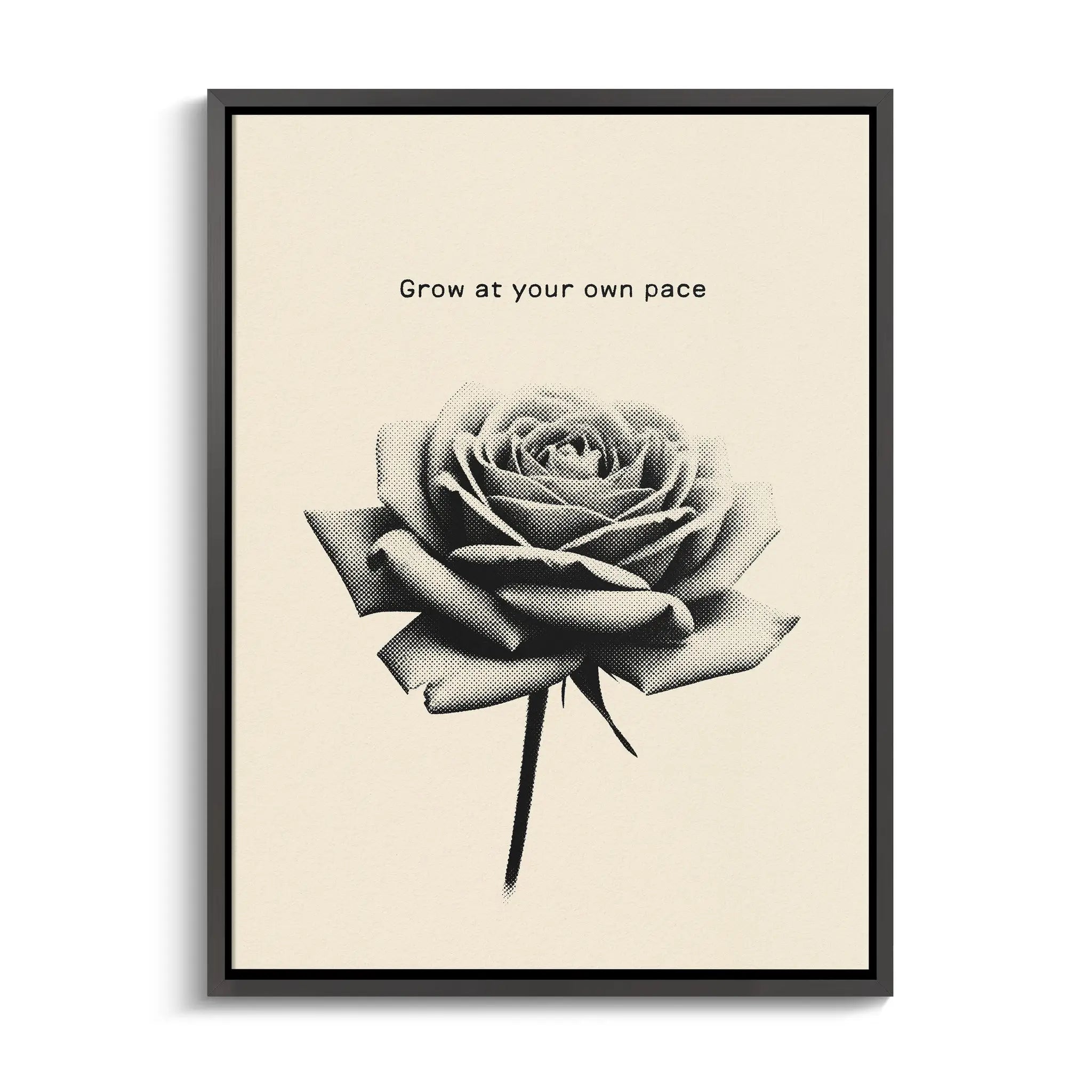 Canvarisma - "GROW AT YOUR OWN PACE" -  Bild