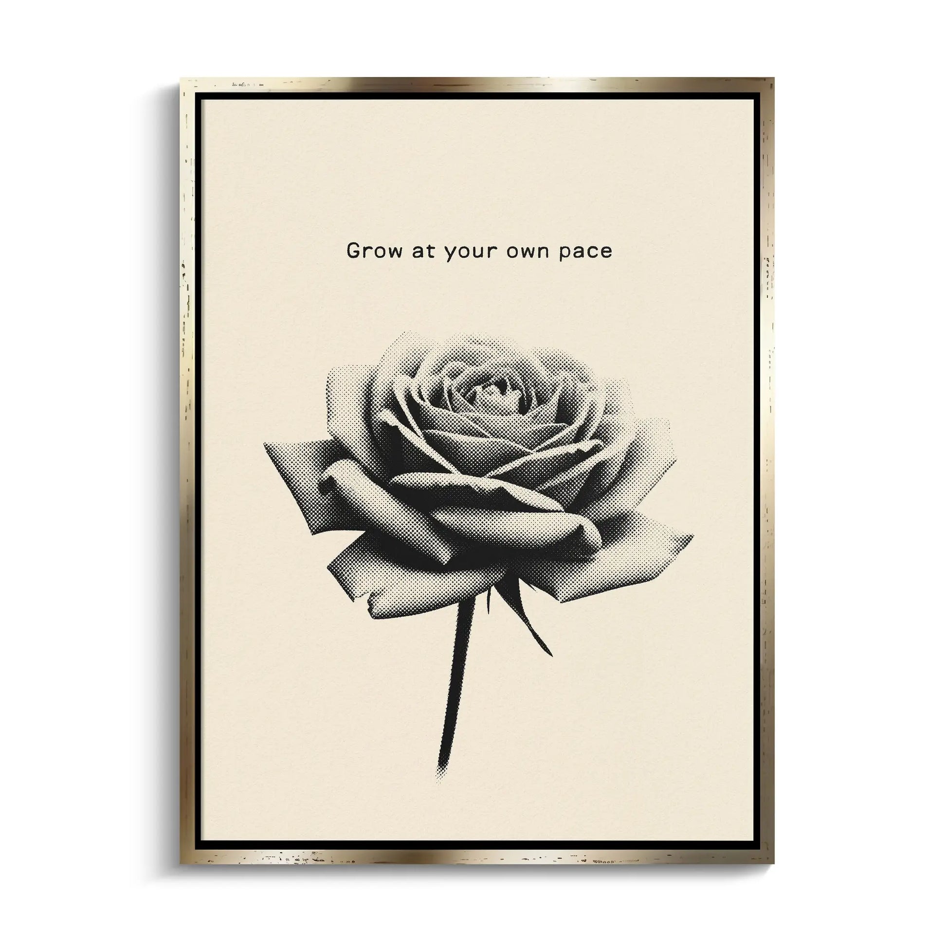 Canvarisma - "GROW AT YOUR OWN PACE" -  Bild