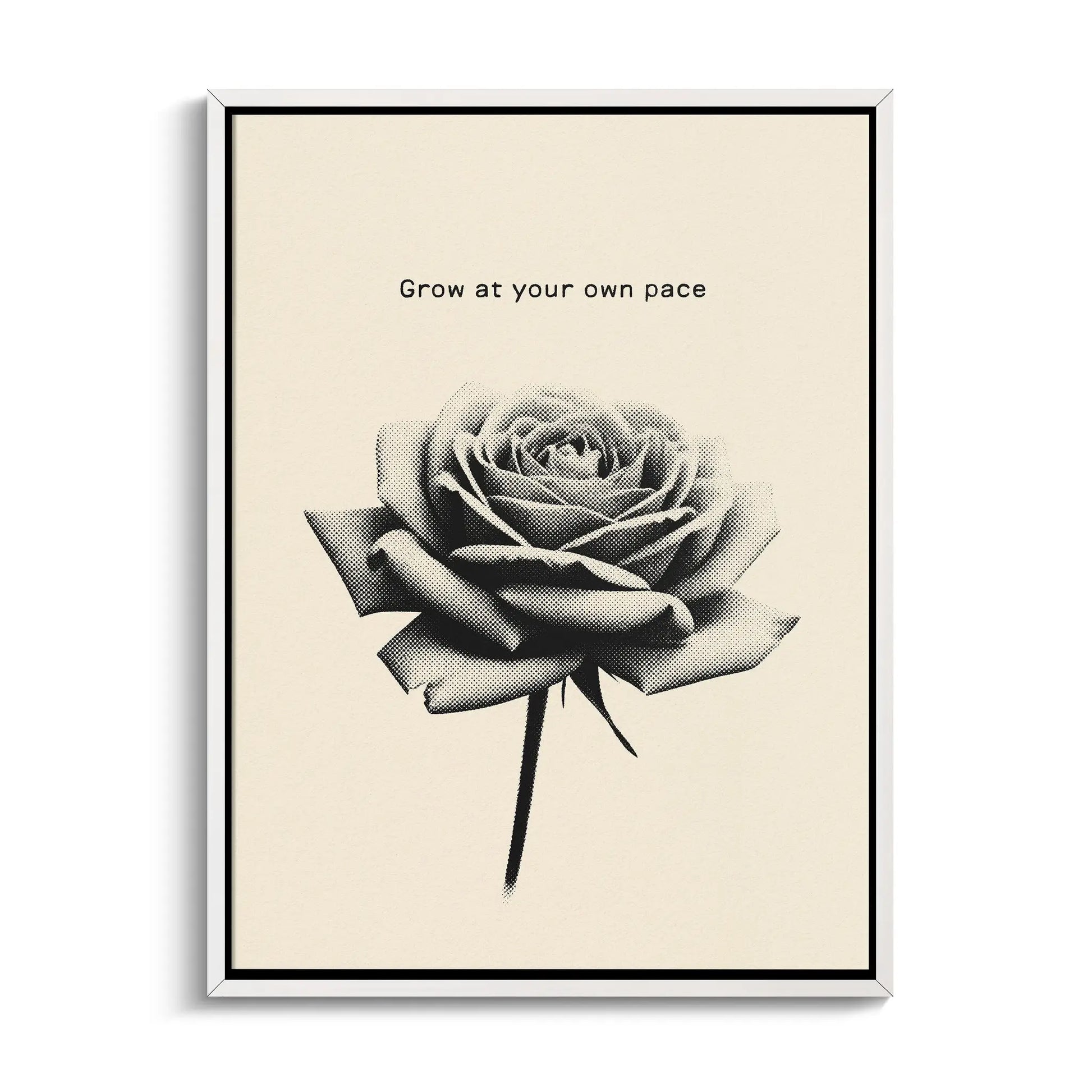 Canvarisma - "GROW AT YOUR OWN PACE" -  Bild