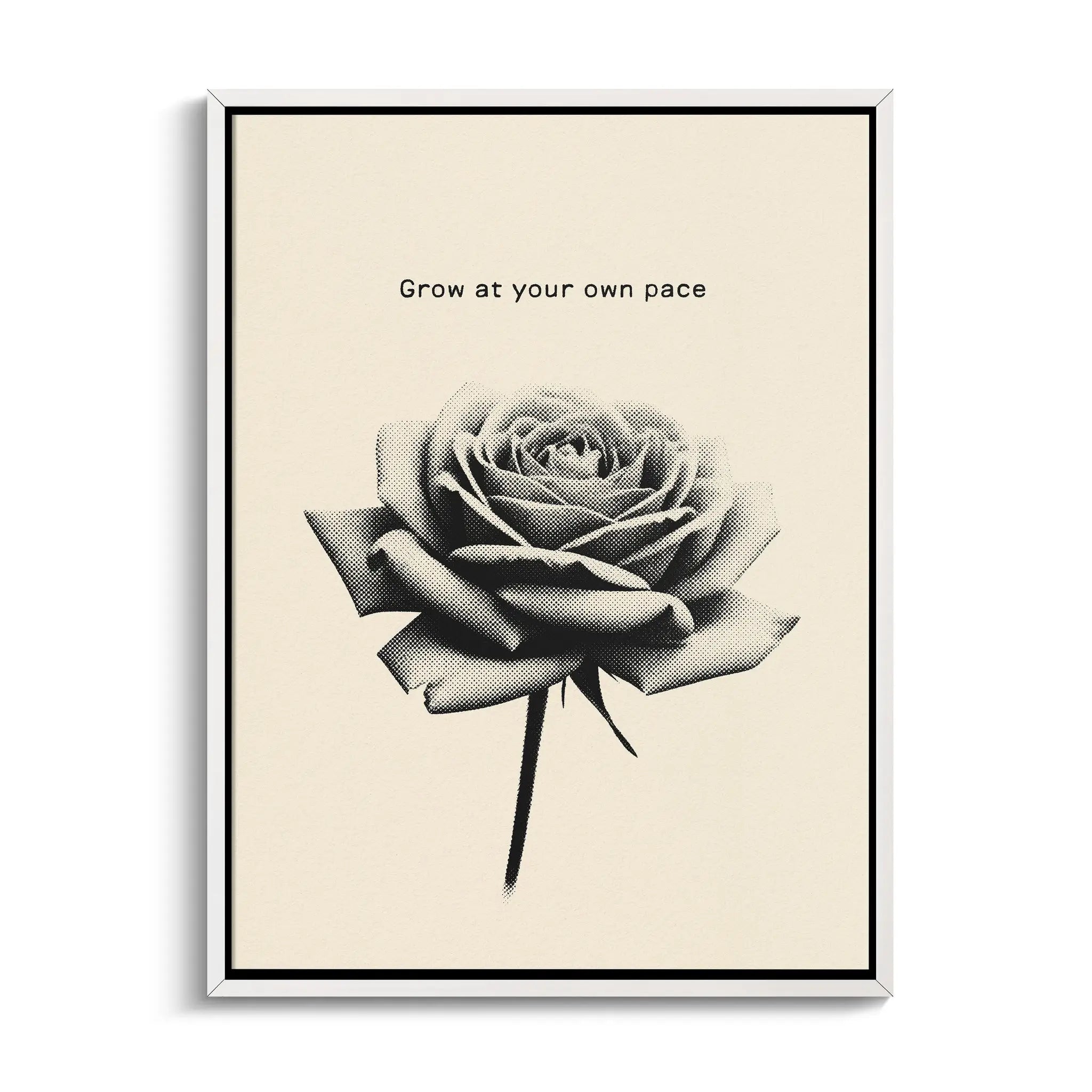 Canvarisma - "GROW AT YOUR OWN PACE" -  Bild