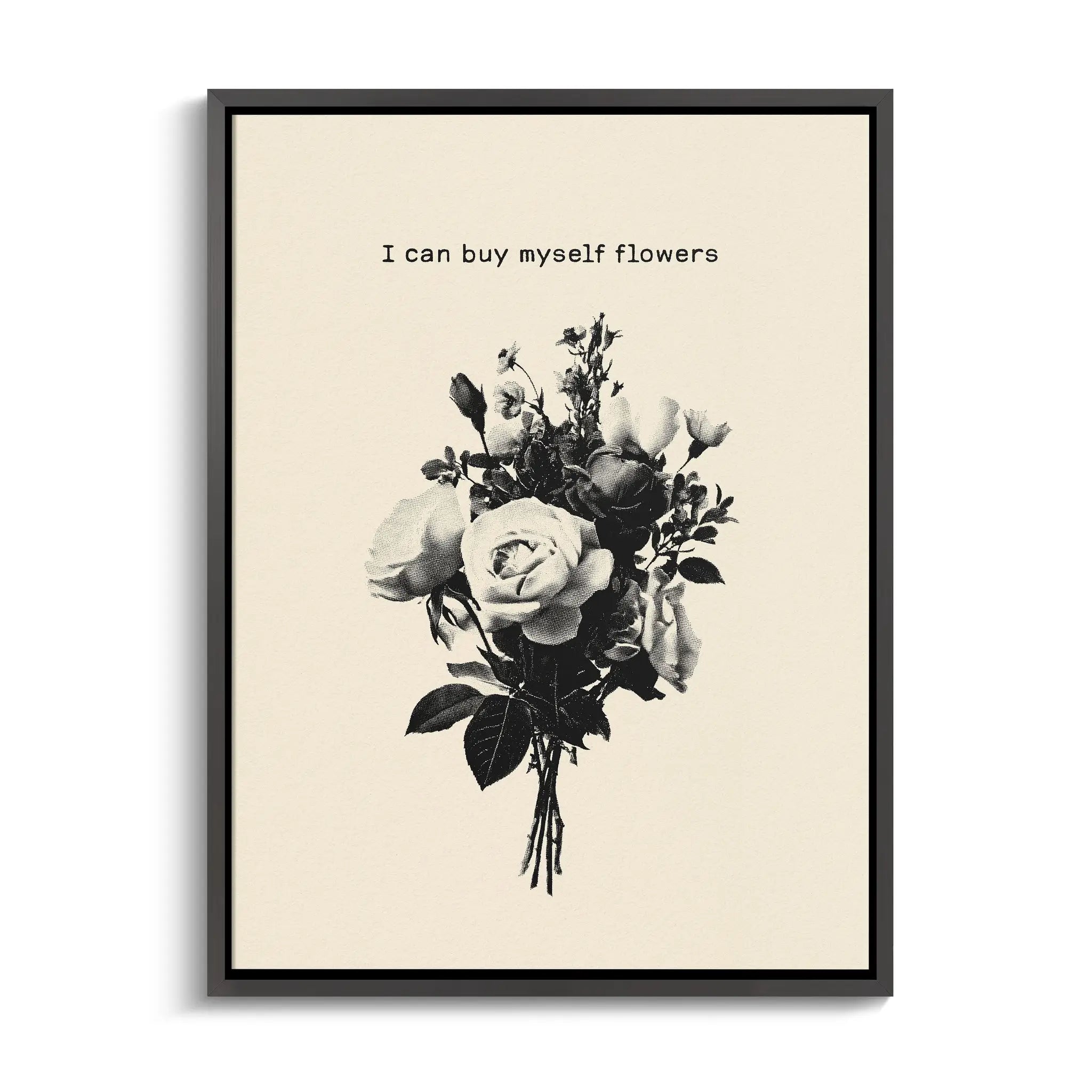 Canvarisma - "I CAN BUYMYSELF FLOWERS" -  Bild