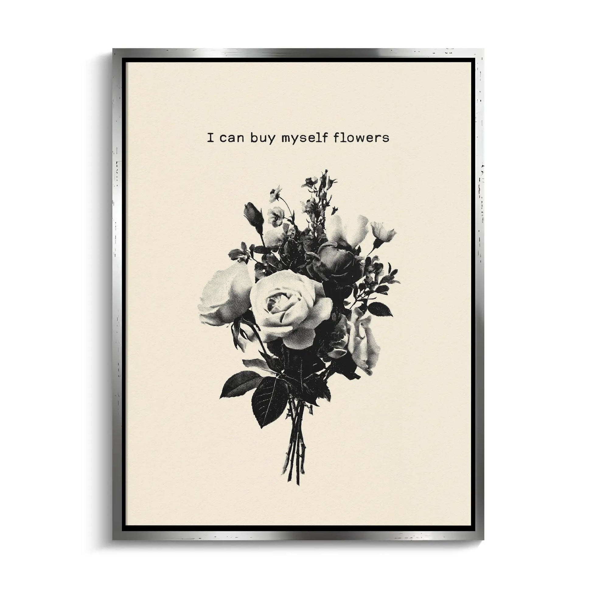 Canvarisma - "I CAN BUYMYSELF FLOWERS" -  Bild