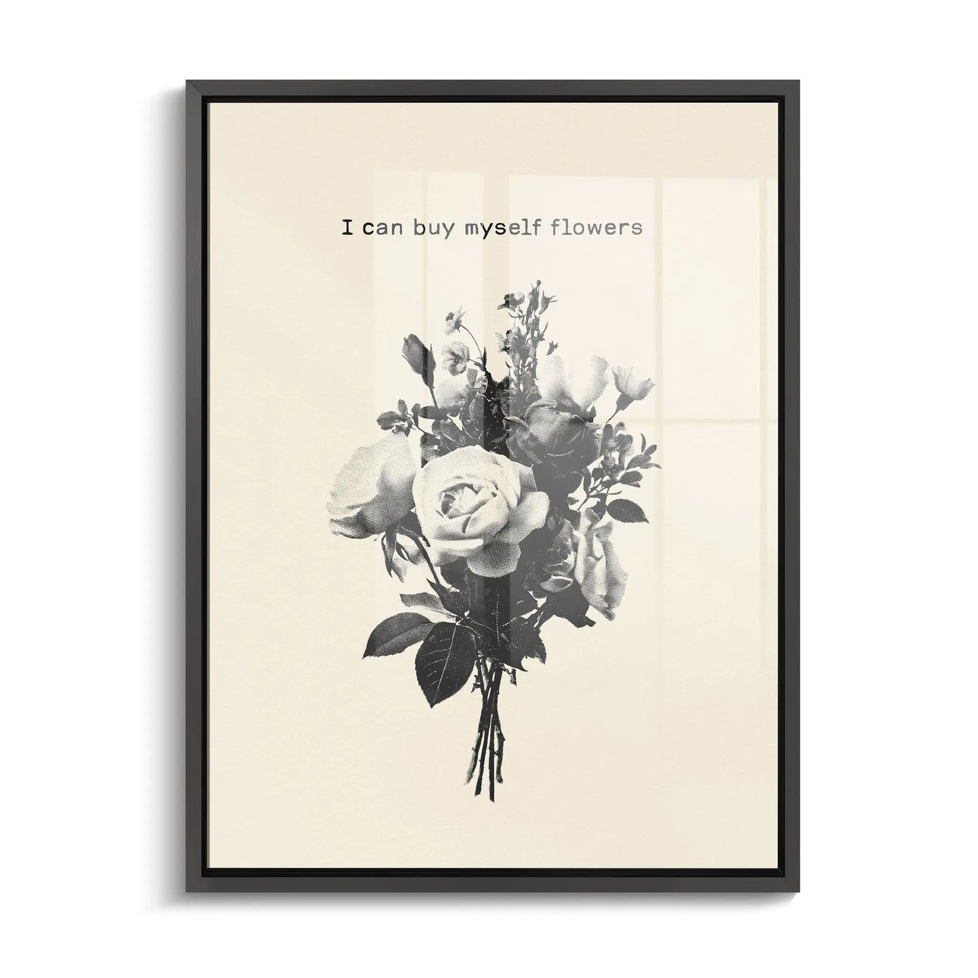 Canvarisma - "I CAN BUYMYSELF FLOWERS" -  Bild