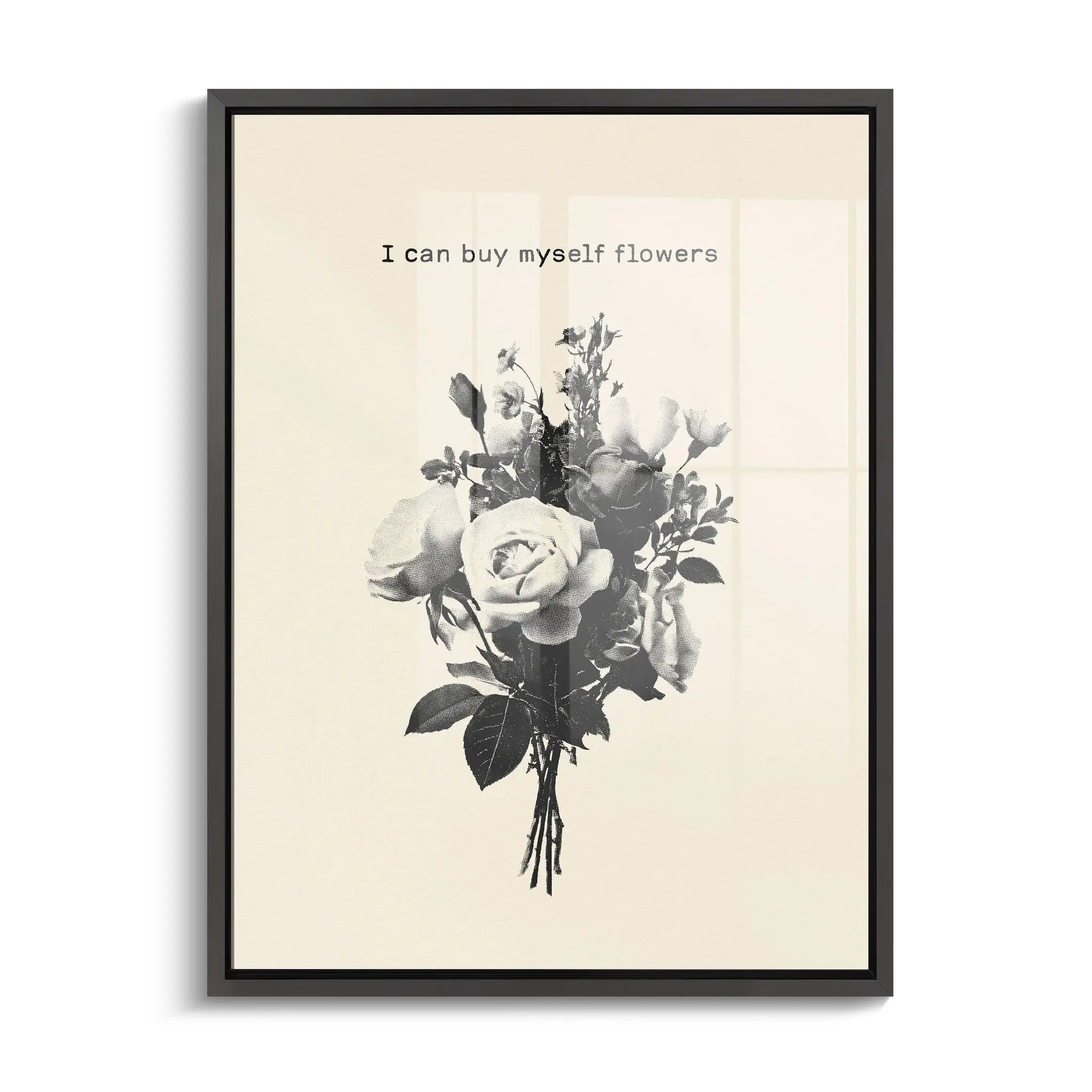 Canvarisma - "I CAN BUYMYSELF FLOWERS" -  Bild