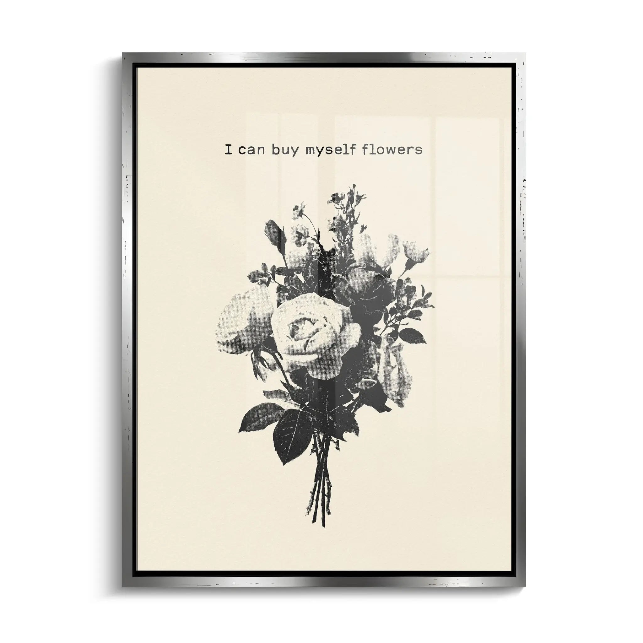 Canvarisma - "I CAN BUYMYSELF FLOWERS" -  Bild