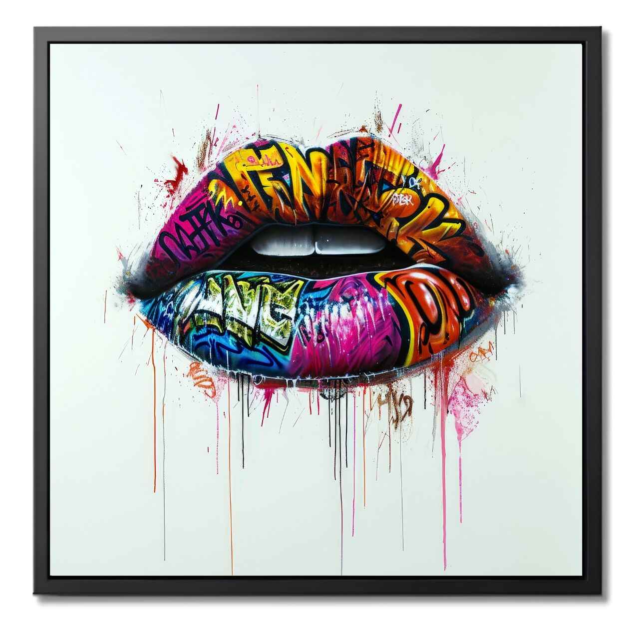 "GRAFFITI LIPS" - Art For Everyone