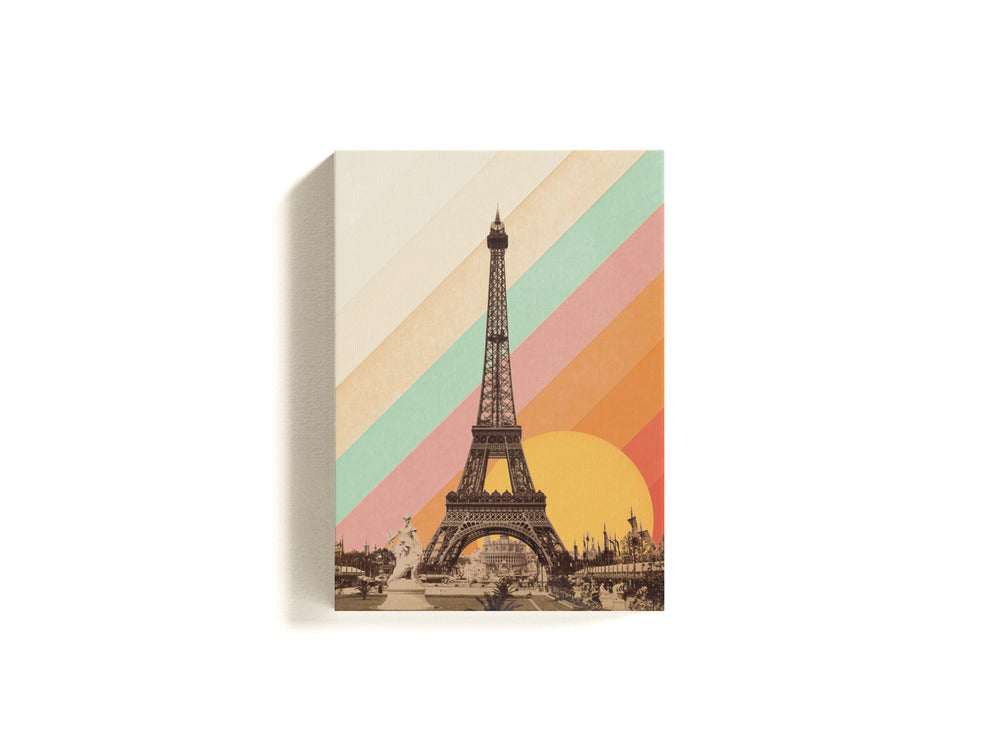 "EIFFEL TOWER RAINBOW"