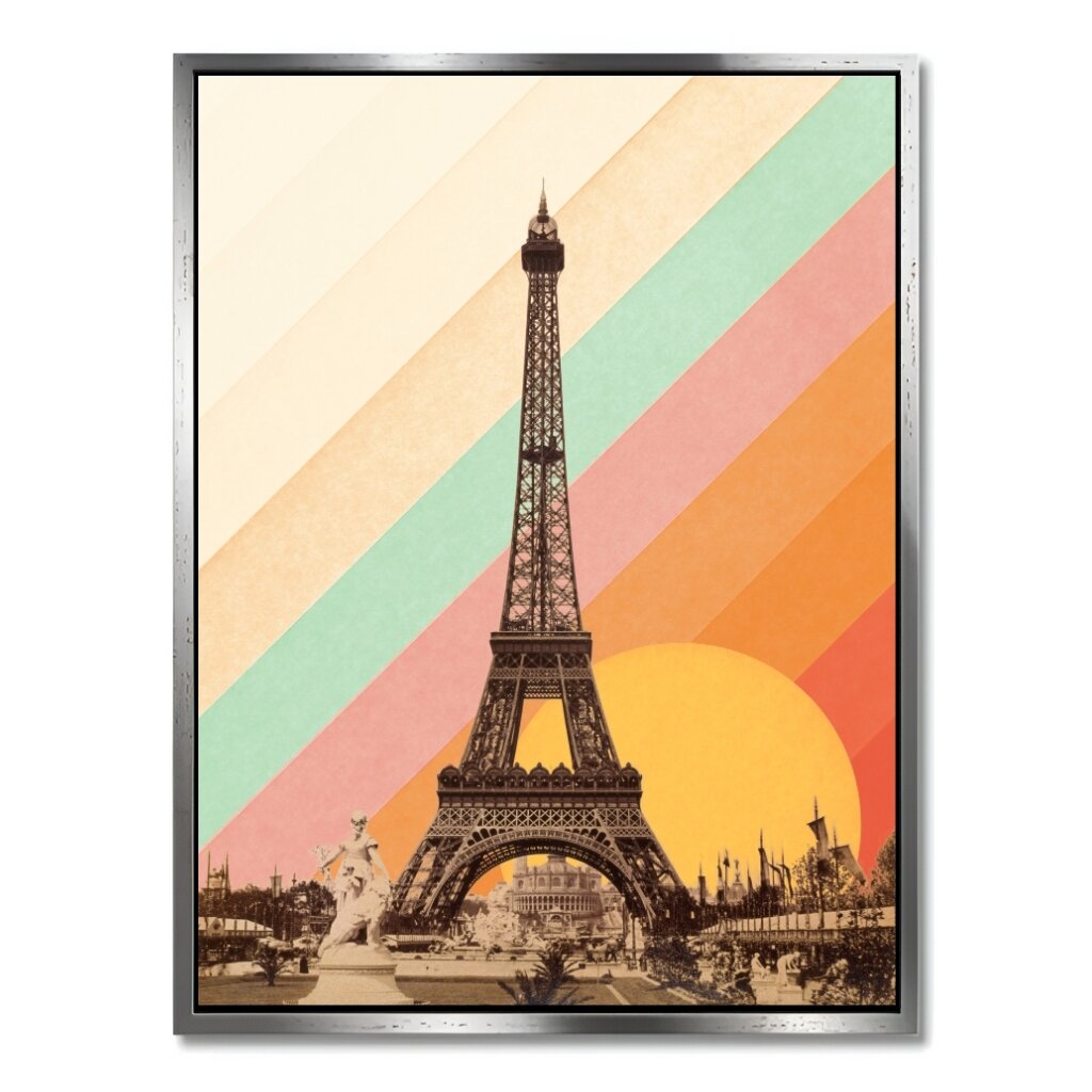 "EIFFEL TOWER RAINBOW"