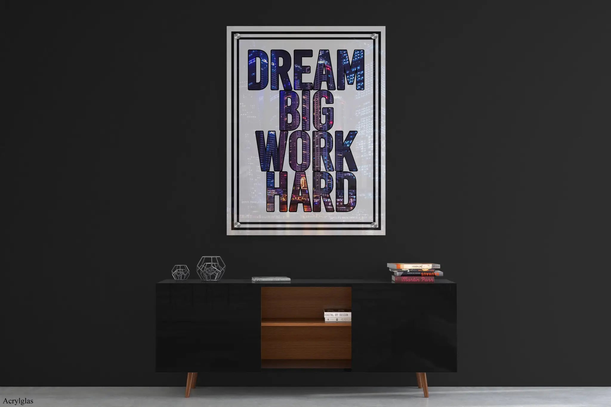 Canvarisma - "DREAM BIG WORK HARD" -  Bild