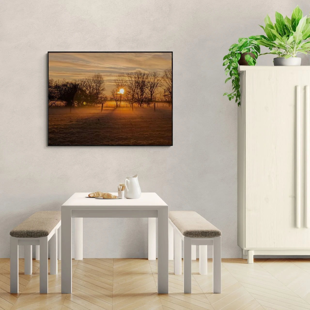 "Bertingen Sonnenaufgang"