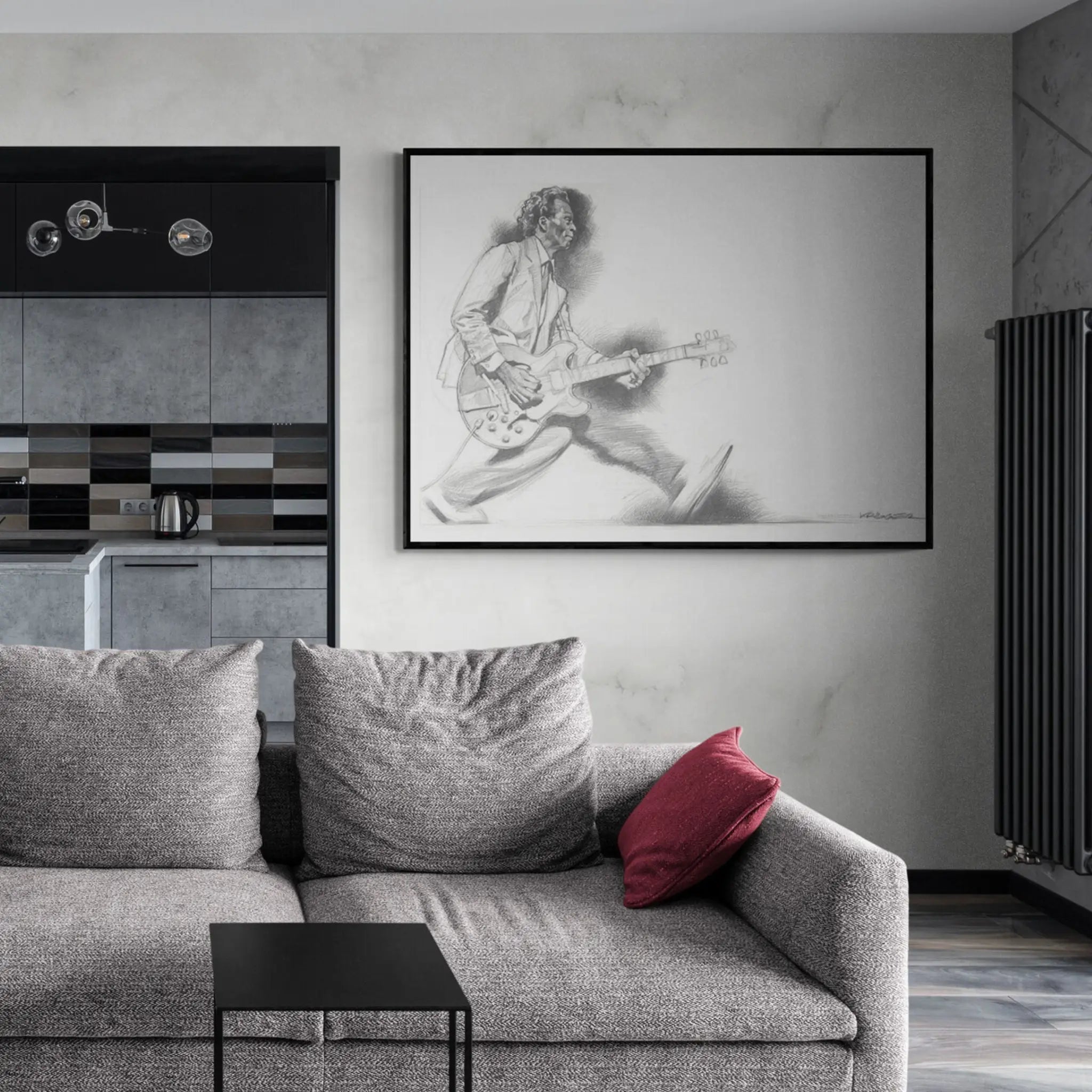 "CHUCK BERRY 2010" von Sebastian Krüger