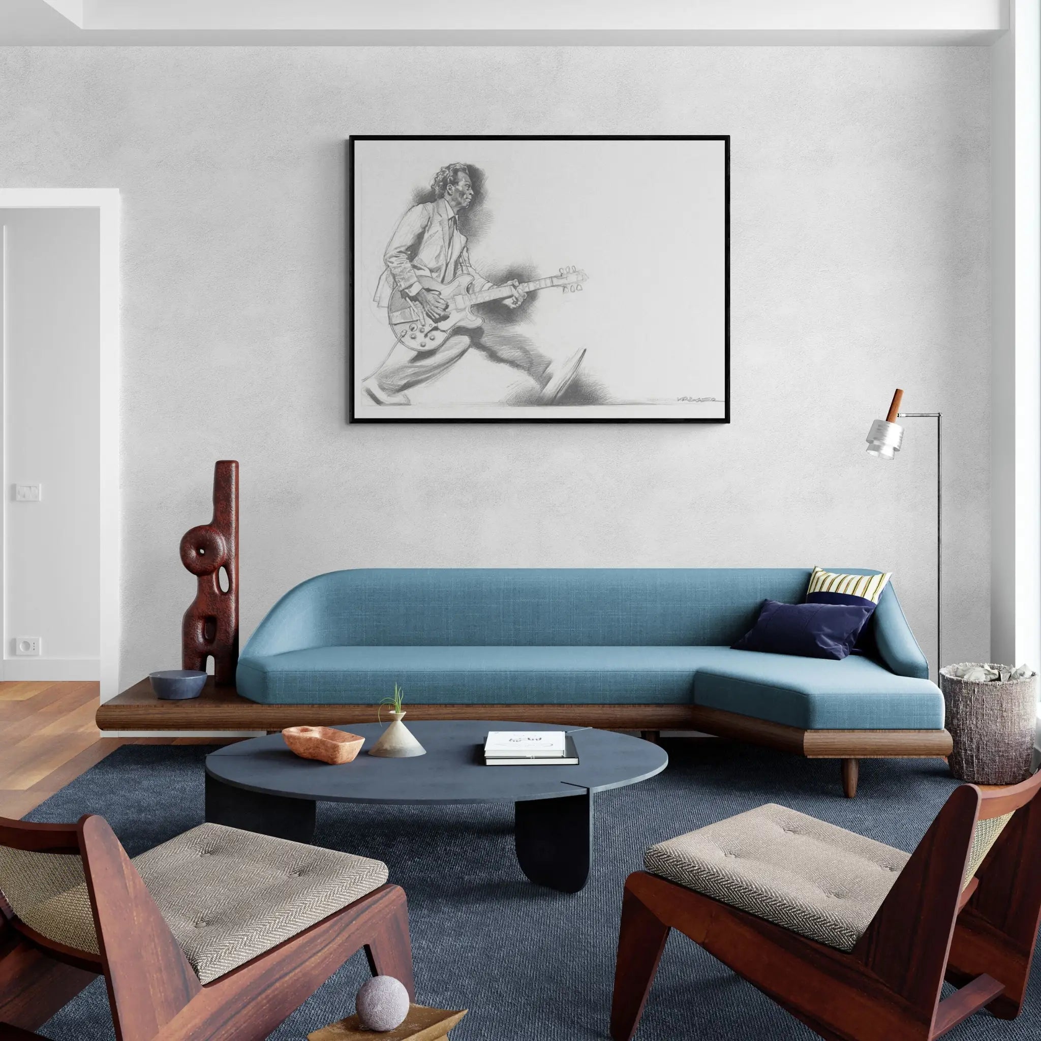 "CHUCK BERRY 2010" von Sebastian Krüger