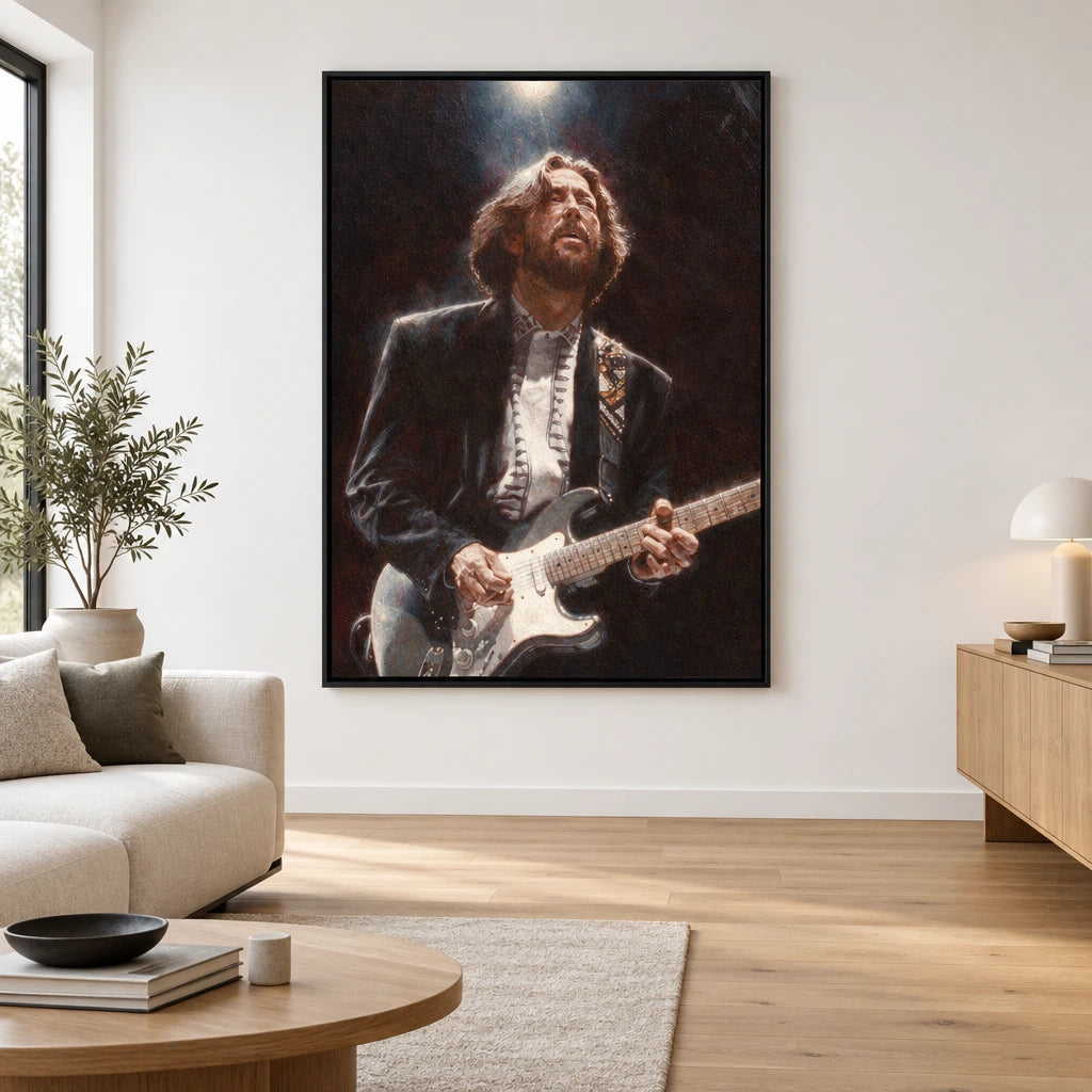 "Eric Clapton - God 2012" von Sebastian Krüger