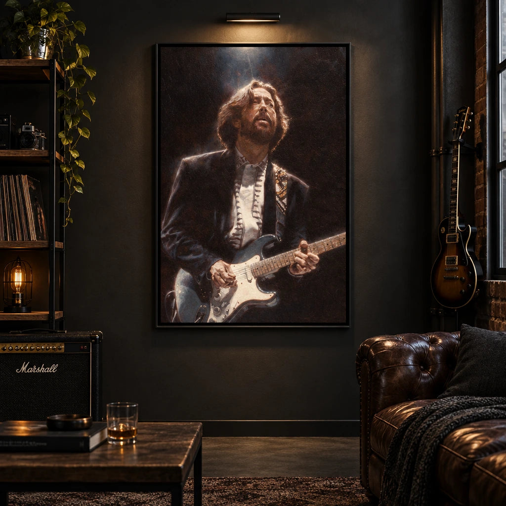 "Eric Clapton - God 2012" von Sebastian Krüger