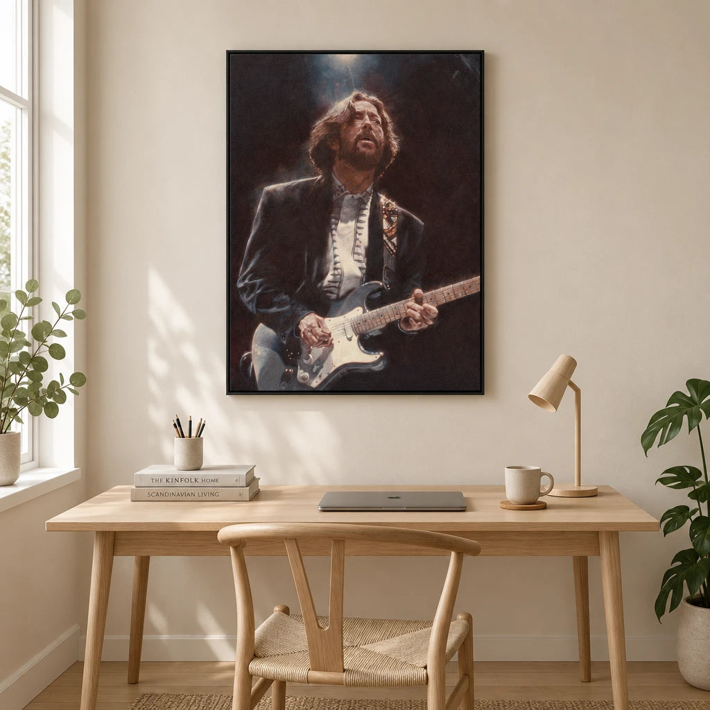"Eric Clapton - God 2012" von Sebastian Krüger