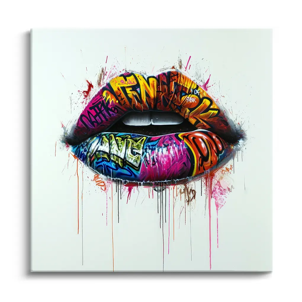"GRAFFITI LIPS"