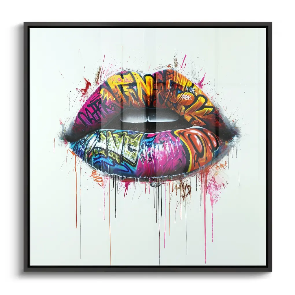 "GRAFFITI LIPS"