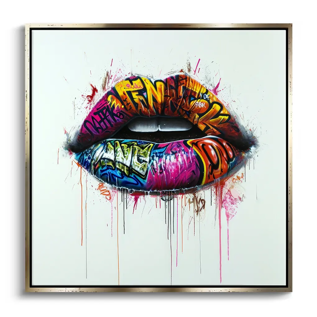 "GRAFFITI LIPS"