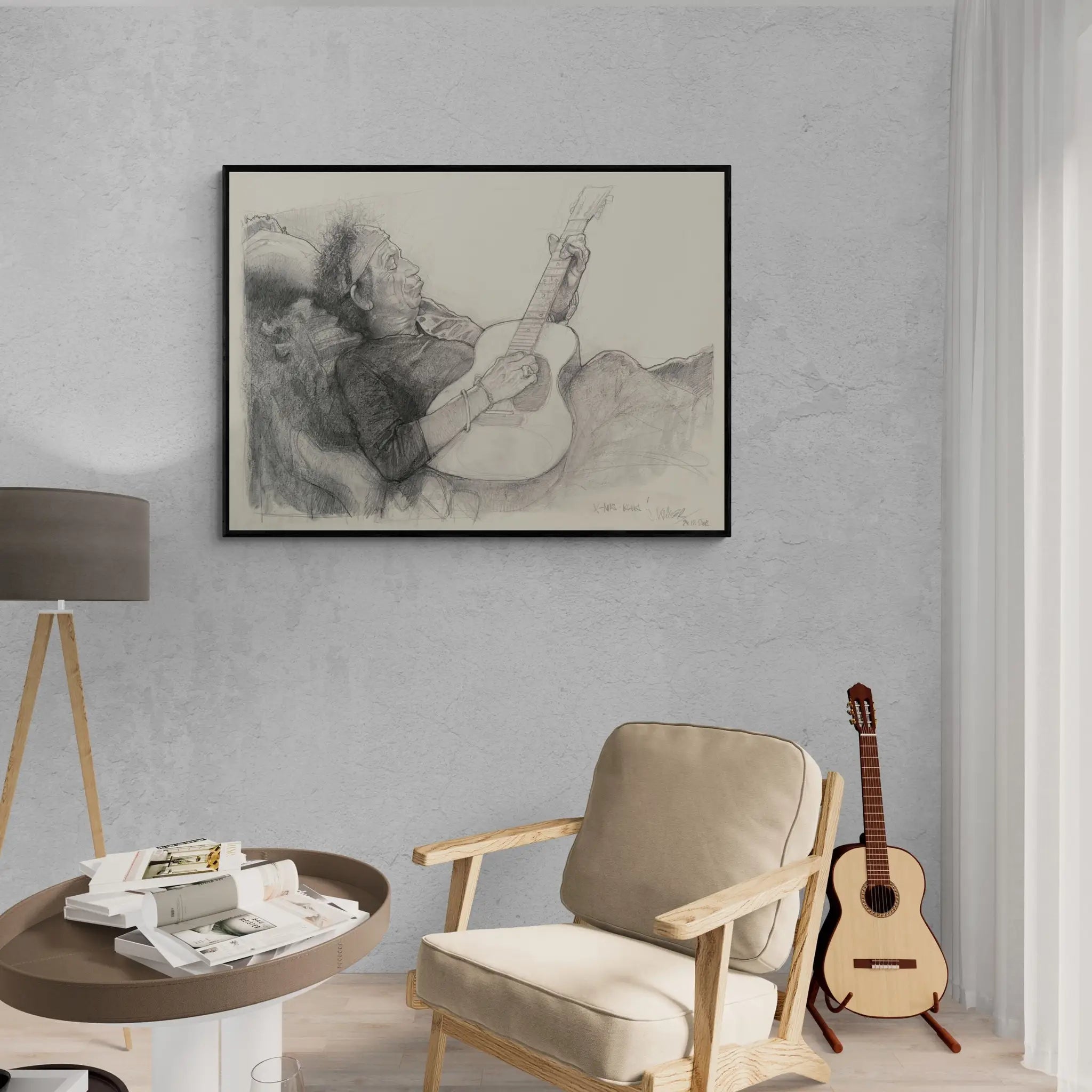 "KEITH RICHARDS X-MAS BLUES 2008" von Sebastian Krüger