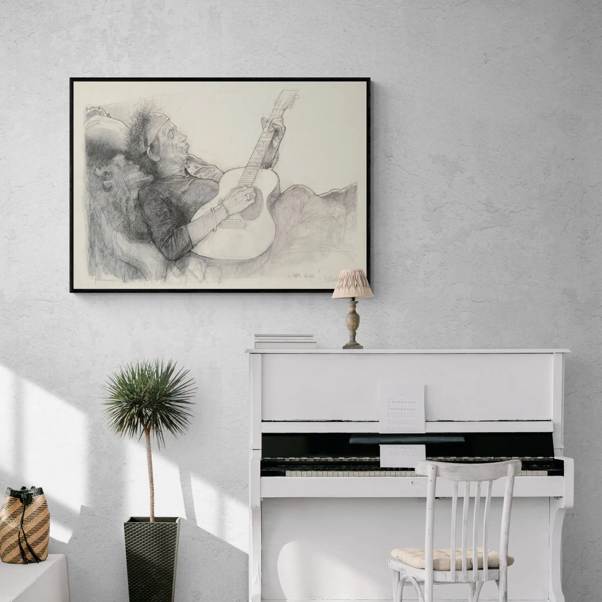 "KEITH RICHARDS X-MAS BLUES 2008" di Sebastian Krüger