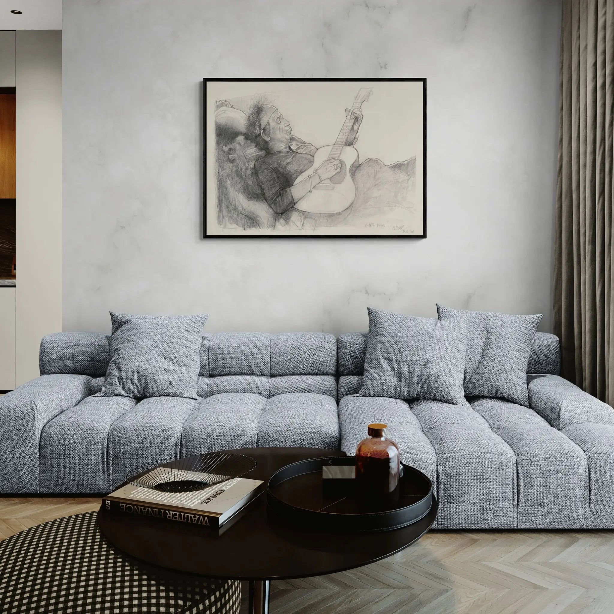 "KEITH RICHARDS X-MAS BLUES 2008" di Sebastian Krüger