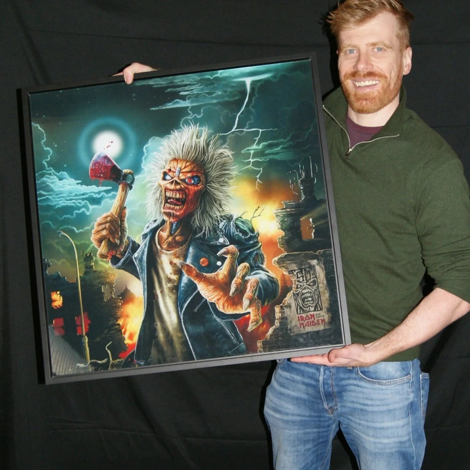 Canvarisma - "IRON MAIDEN - RUN FOR YOUR LIVES" - LIMITED EDITION -  Bild