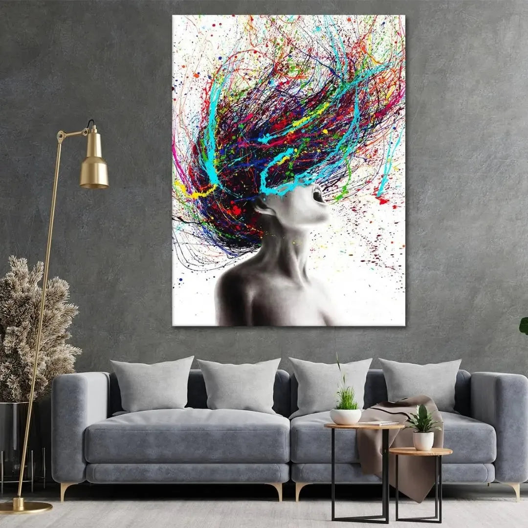 Canvarisma - "COLORFUL SCREAM" -  Bild