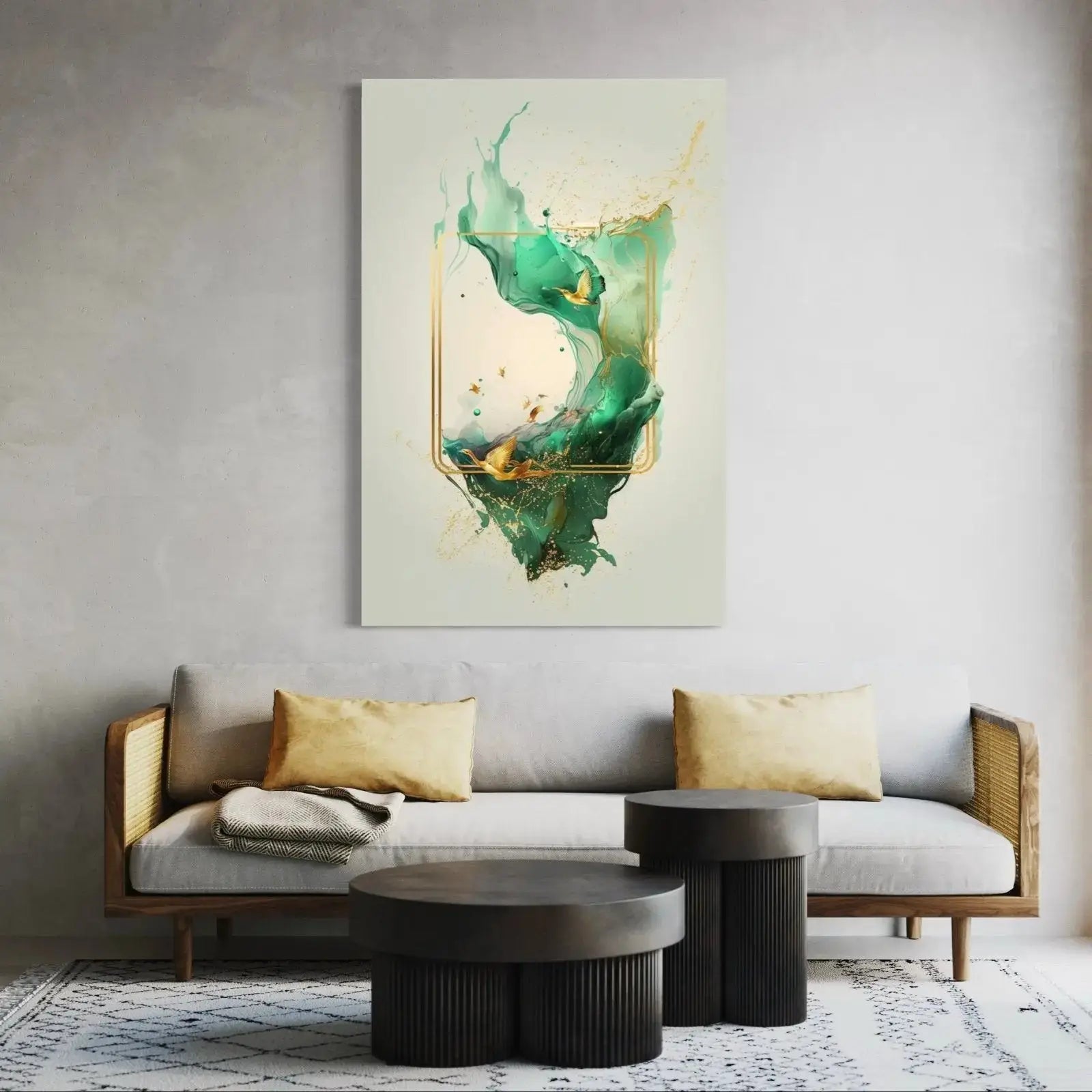 Canvarisma - "GOLDEN CAGE ESCAPE" -  Bild