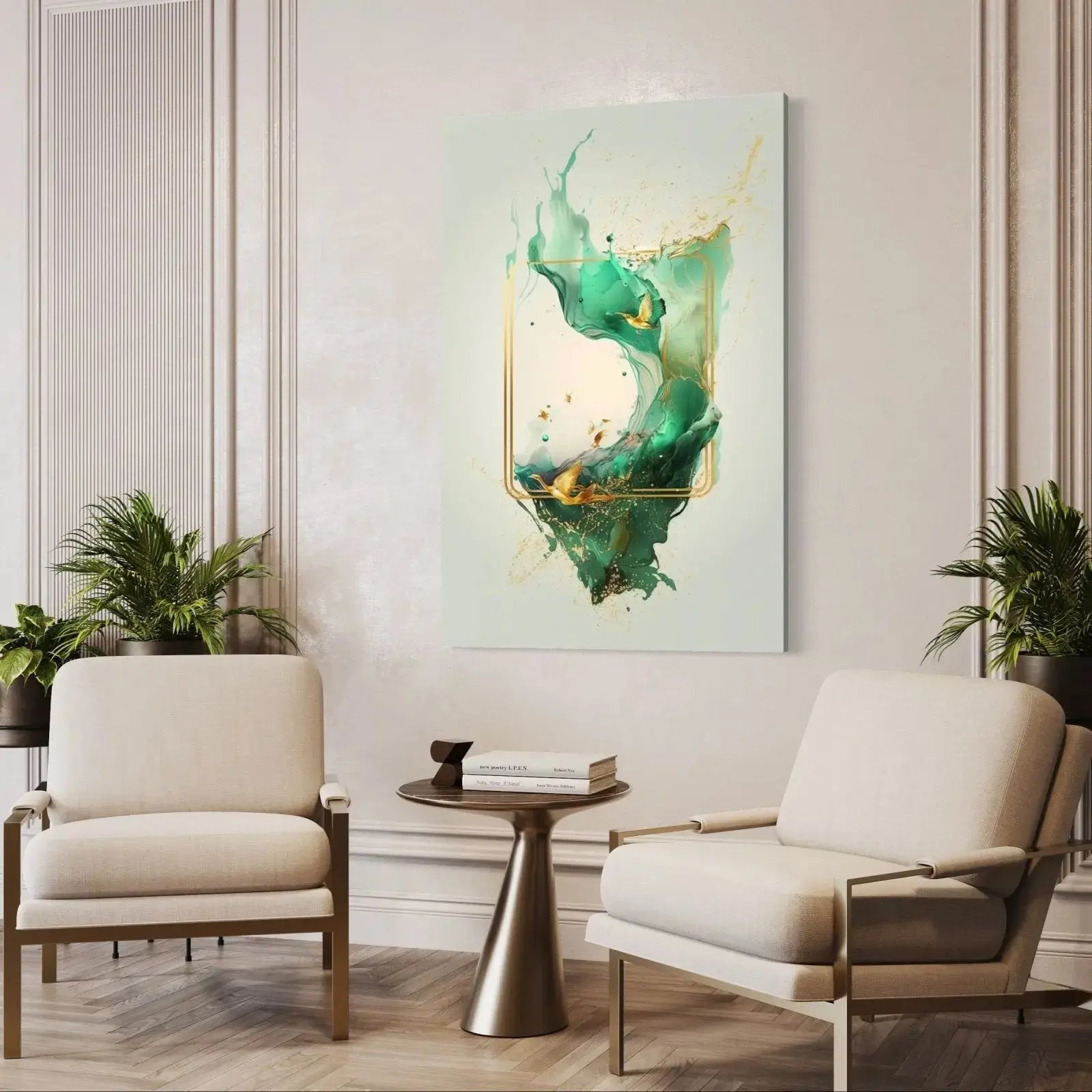 Canvarisma - "GOLDEN CAGE ESCAPE" -  Bild