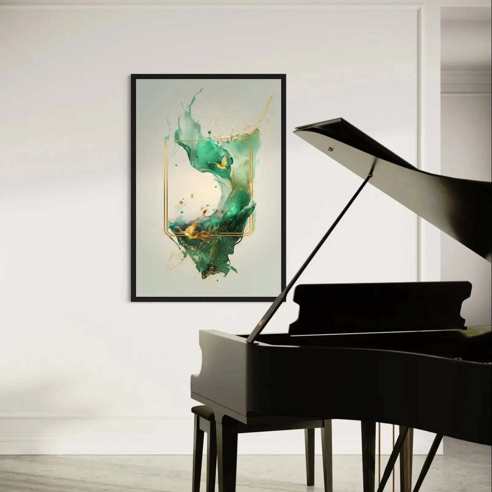 Canvarisma - "GOLDEN CAGE ESCAPE" -  Bild