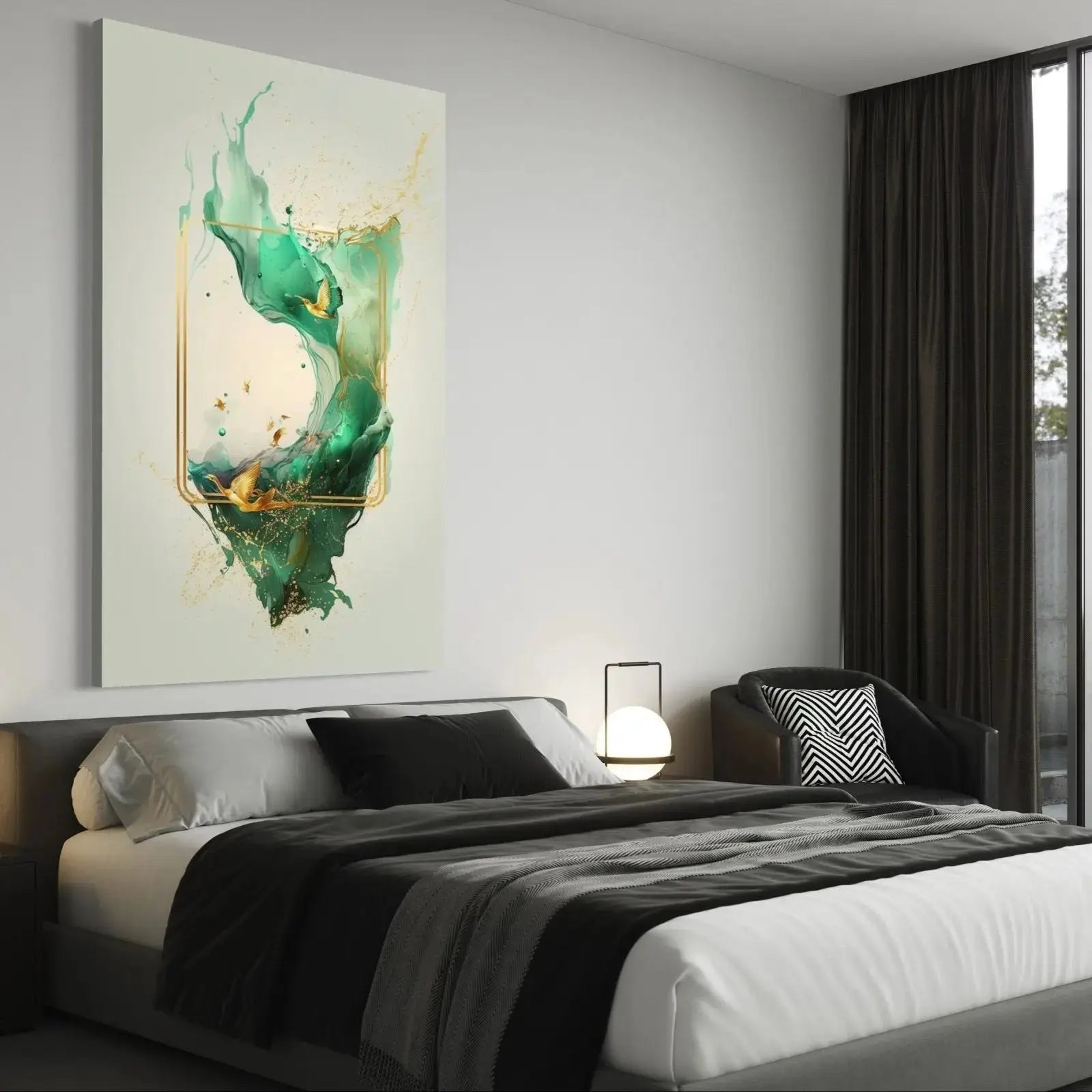 Canvarisma - "GOLDEN CAGE ESCAPE" -  Bild