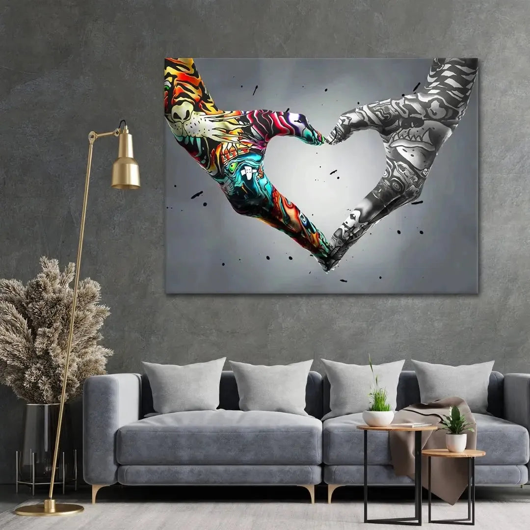 Canvarisma - "LOVE WITH(OUT) COLOR" -  Bild