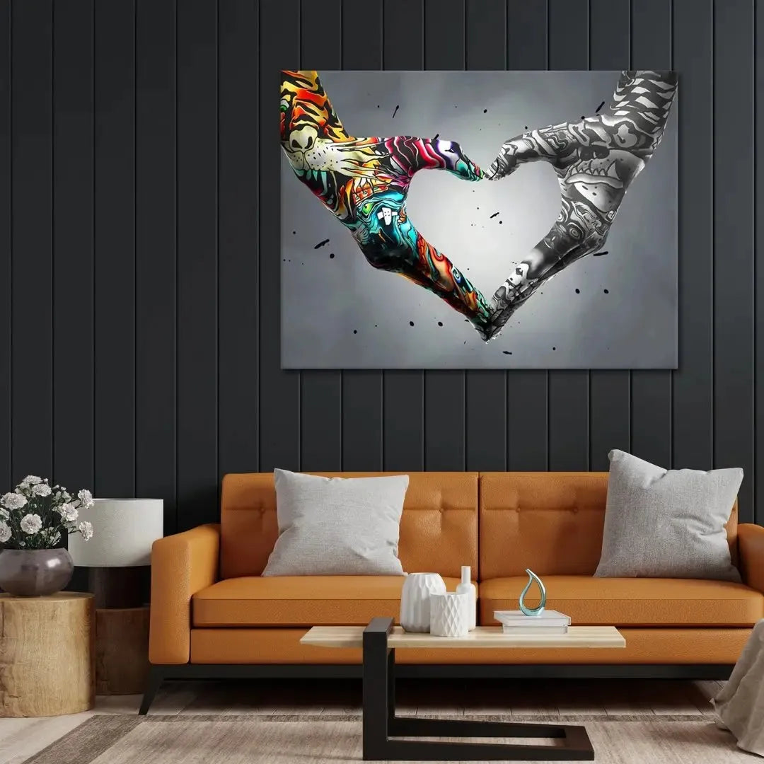 Canvarisma - "LOVE WITH(OUT) COLOR" -  Bild