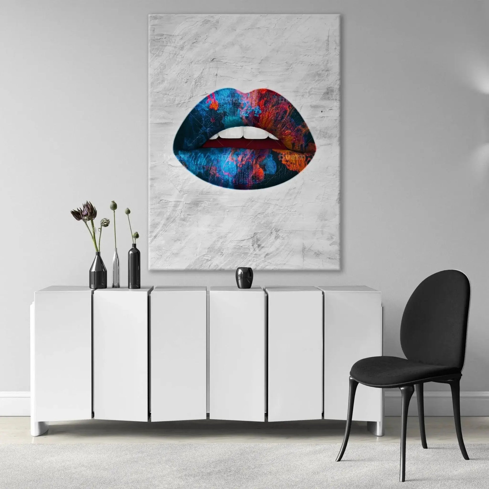 Canvarisma - "PURPLE LIPS" -  Bild