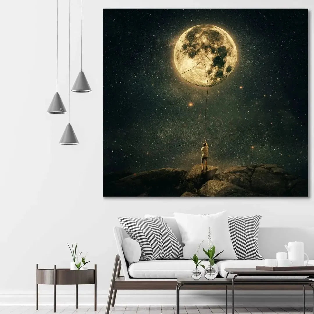 Canvarisma - "REACH FOR BIGGER THINGS" -  Bild