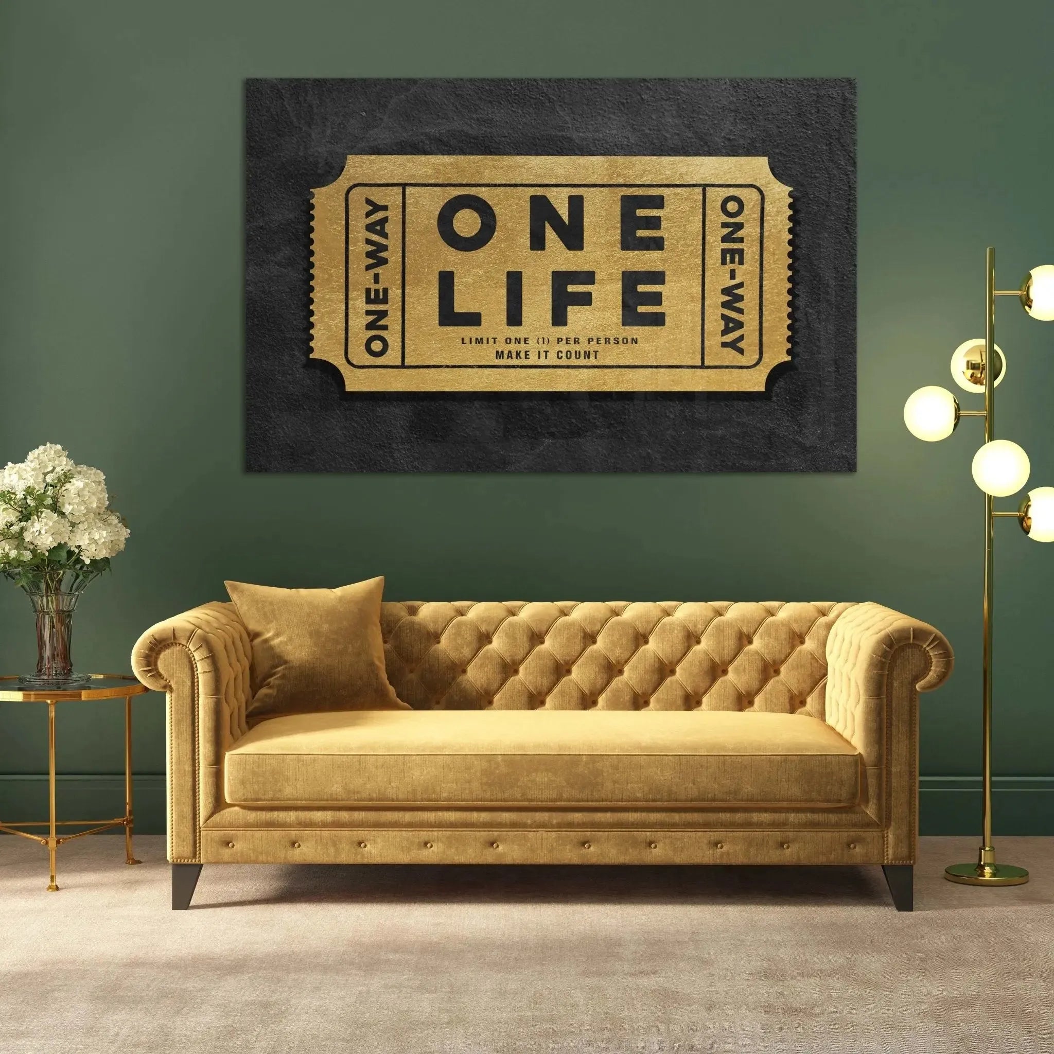 Canvarisma - "THE GOLDEN TICKET" -  Bild