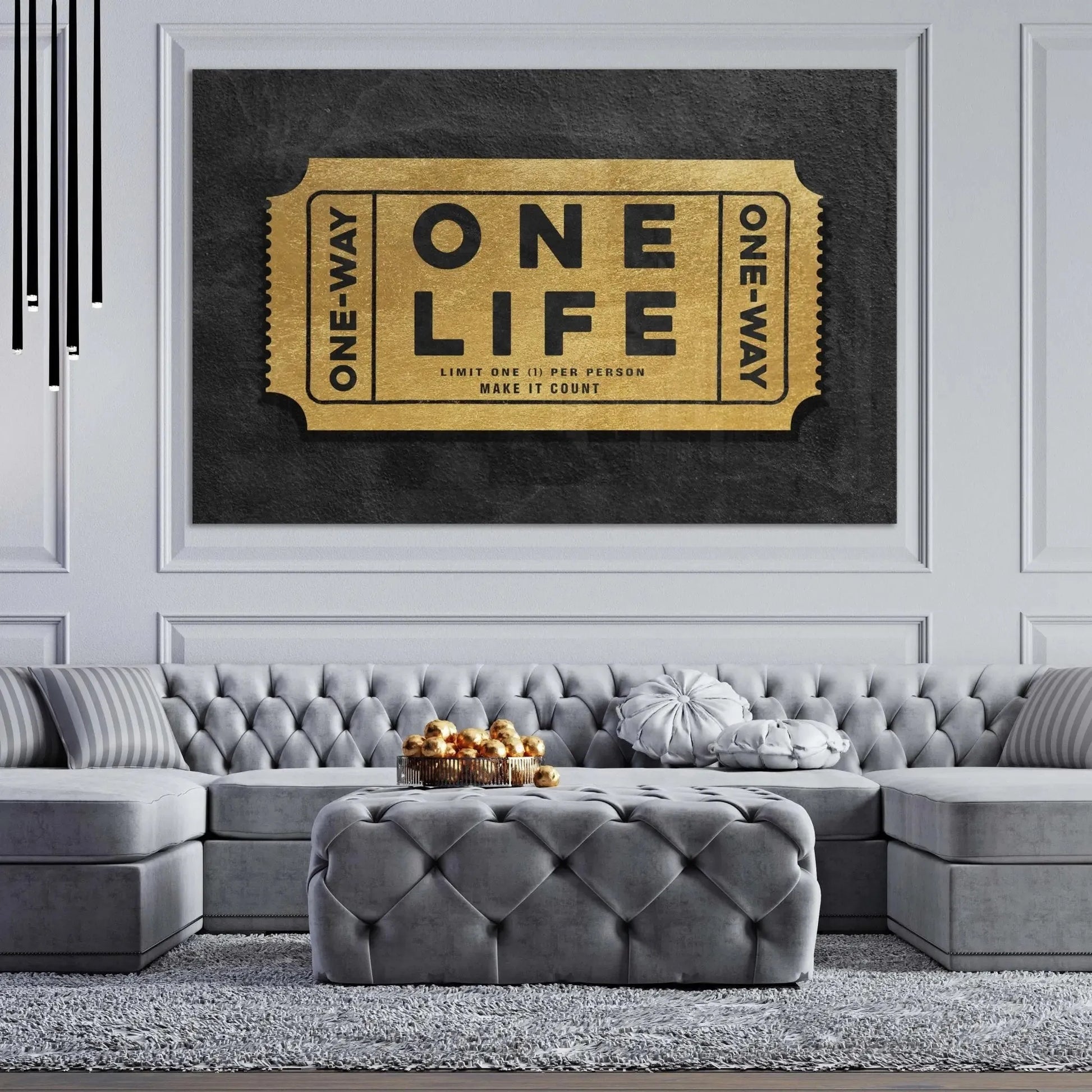 Canvarisma - "THE GOLDEN TICKET" -  Bild