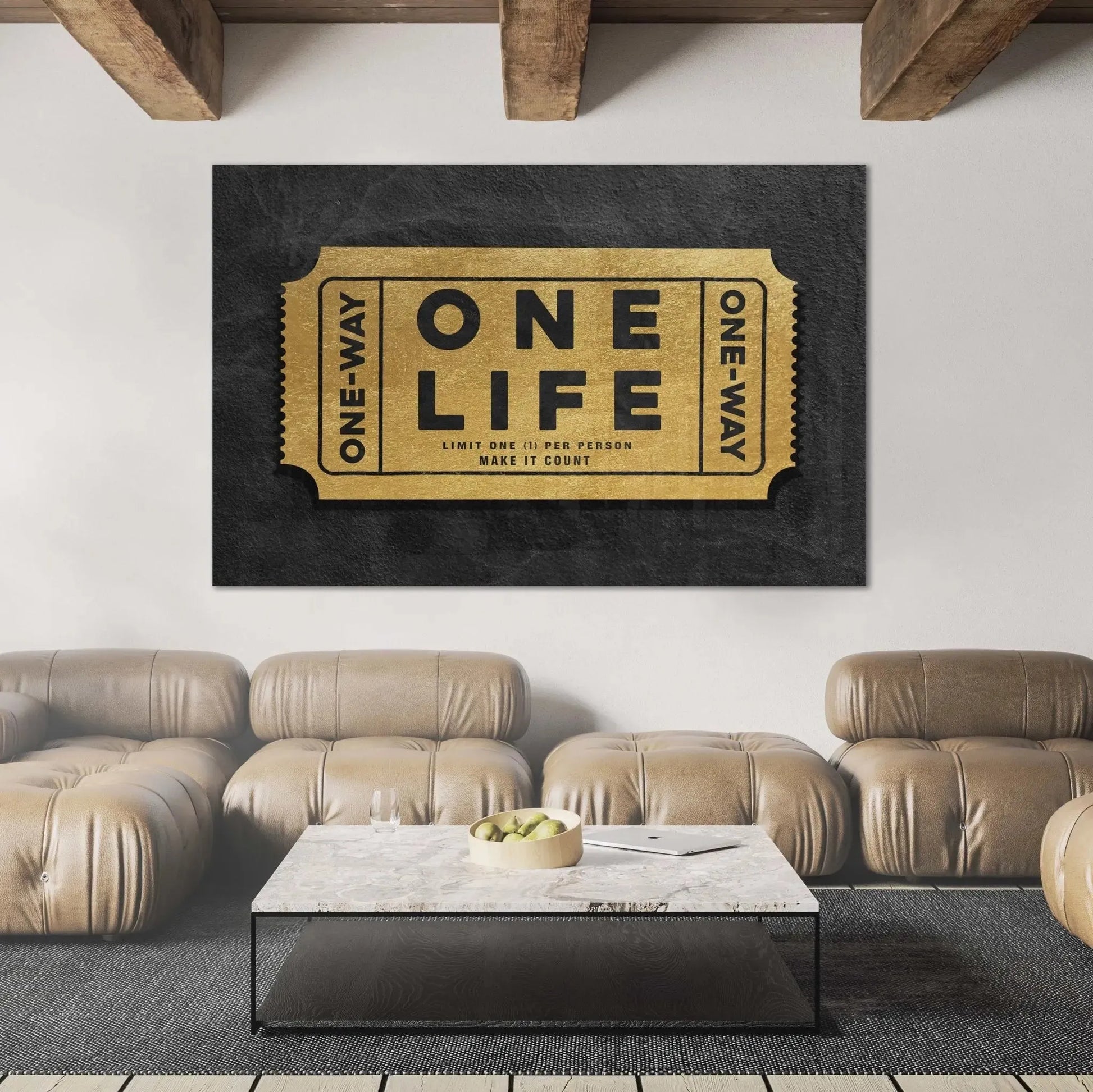 Canvarisma - "THE GOLDEN TICKET" -  Bild