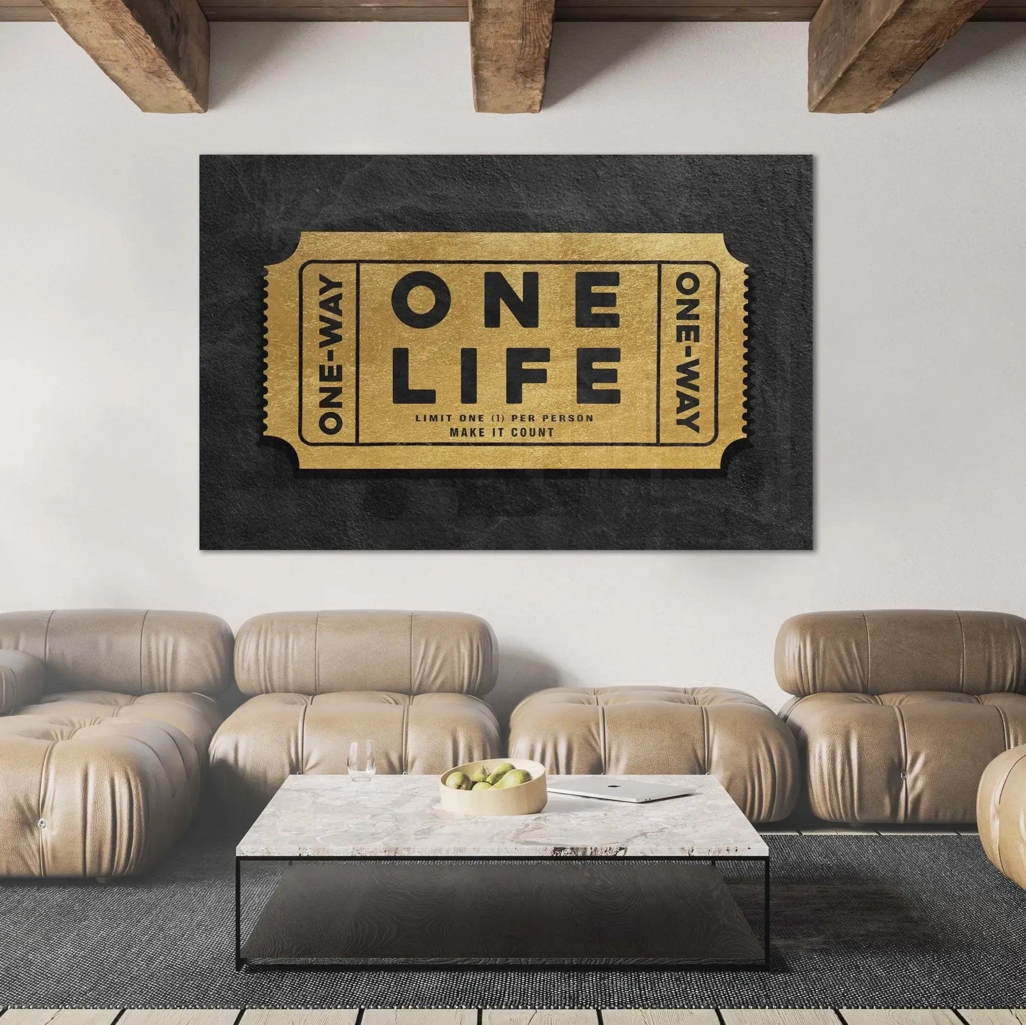 Canvarisma - "THE GOLDEN TICKET" -  Bild