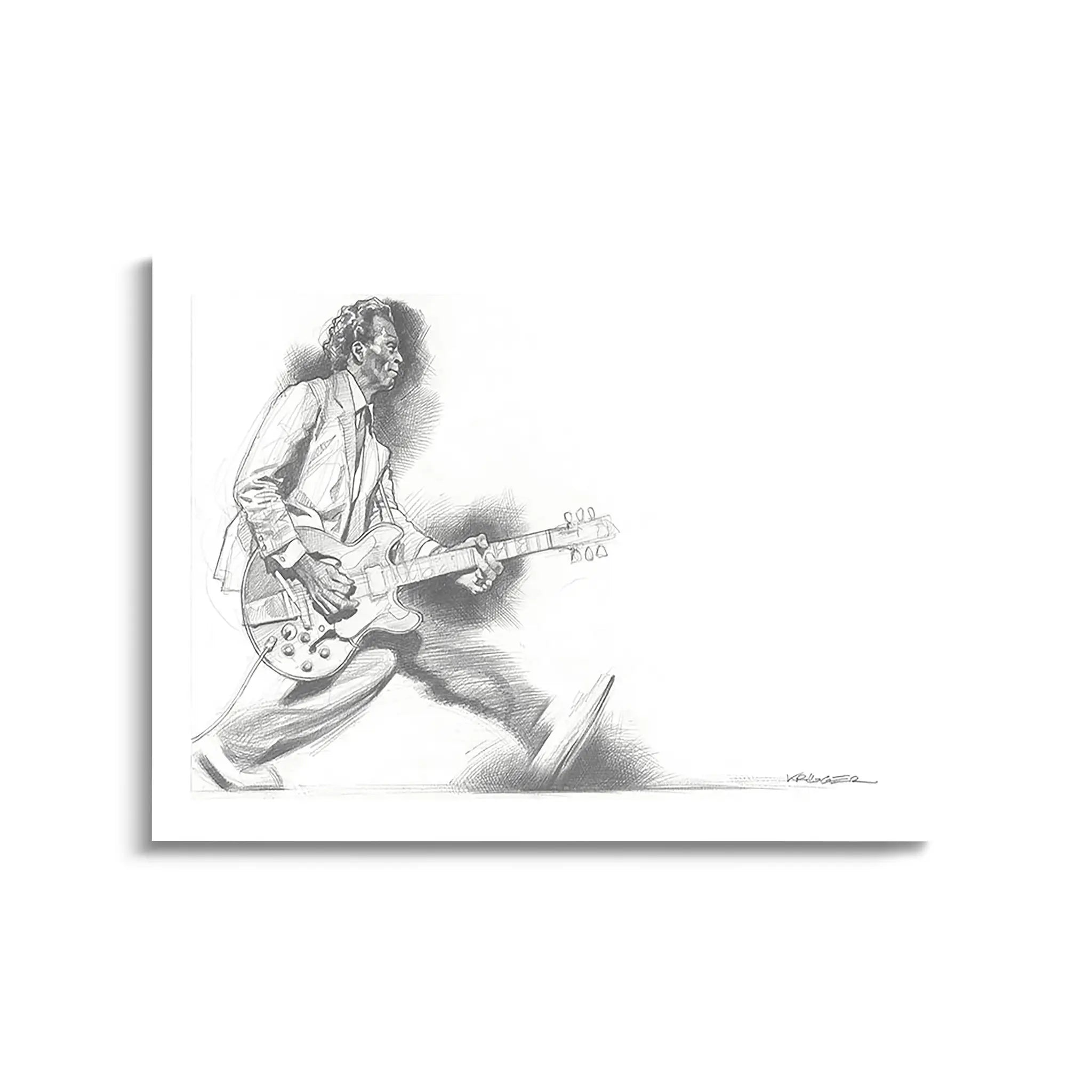 "CHUCK BERRY 2010" von Sebastian Krüger