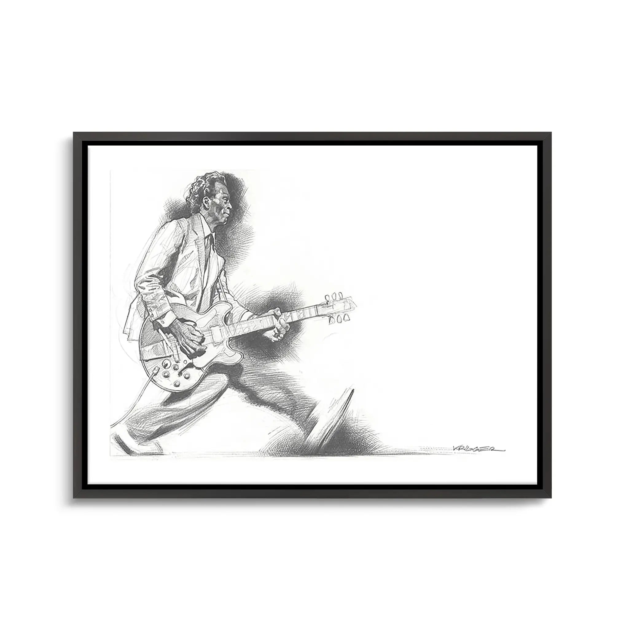 "CHUCK BERRY 2010" von Sebastian Krüger