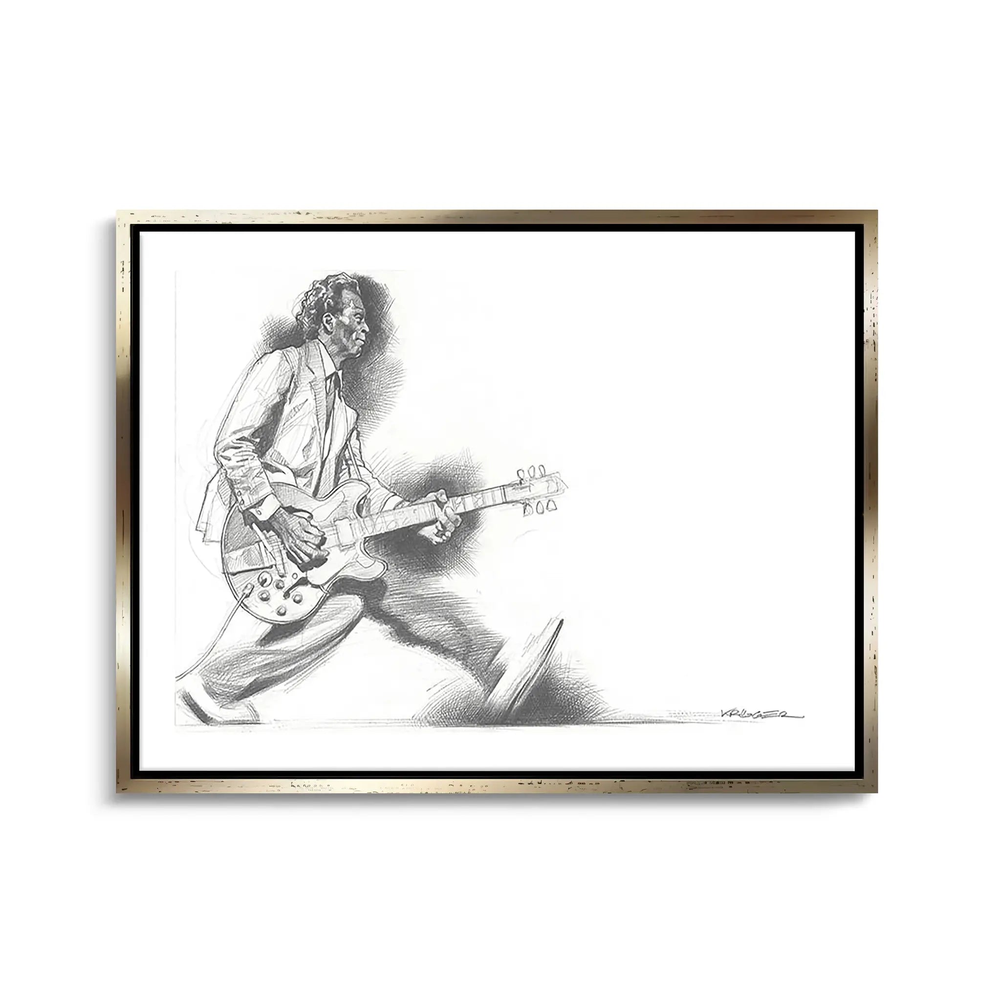 "CHUCK BERRY 2010" von Sebastian Krüger