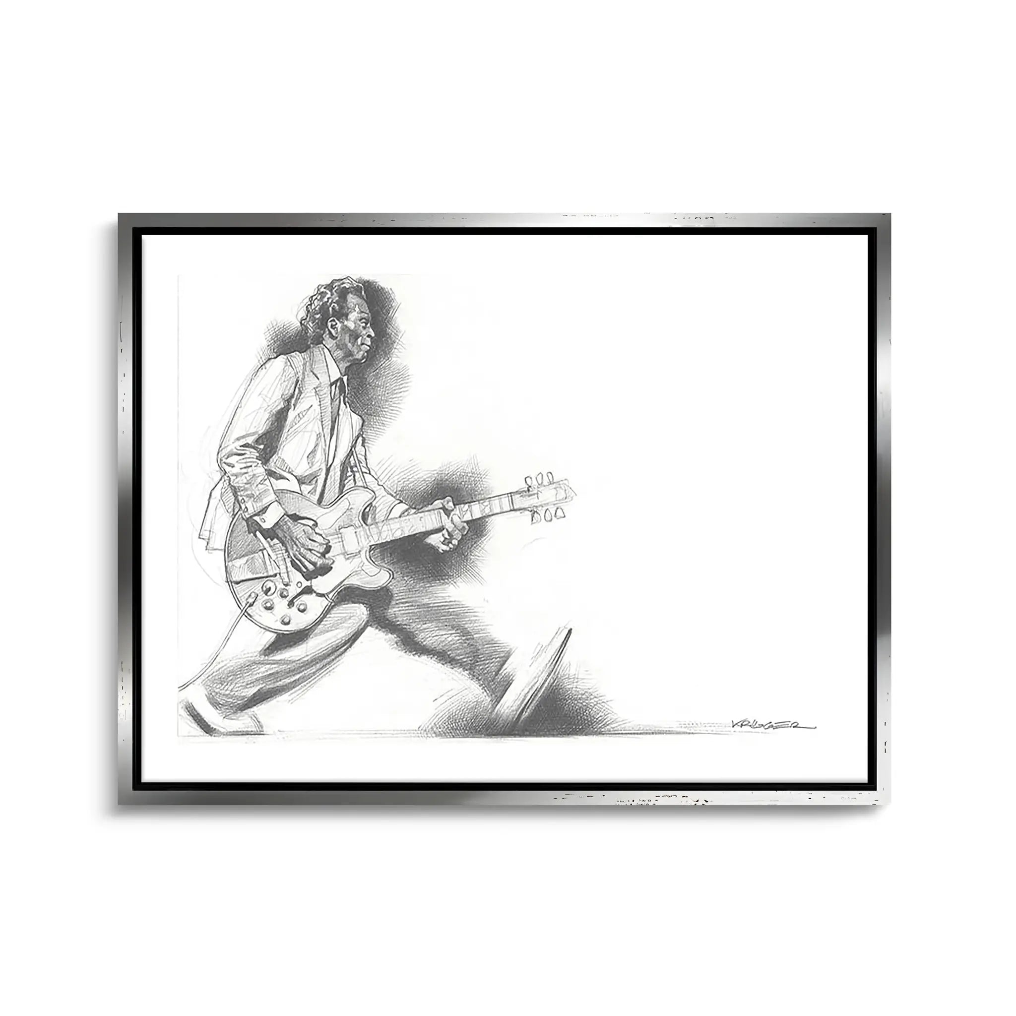 "CHUCK BERRY 2010" von Sebastian Krüger