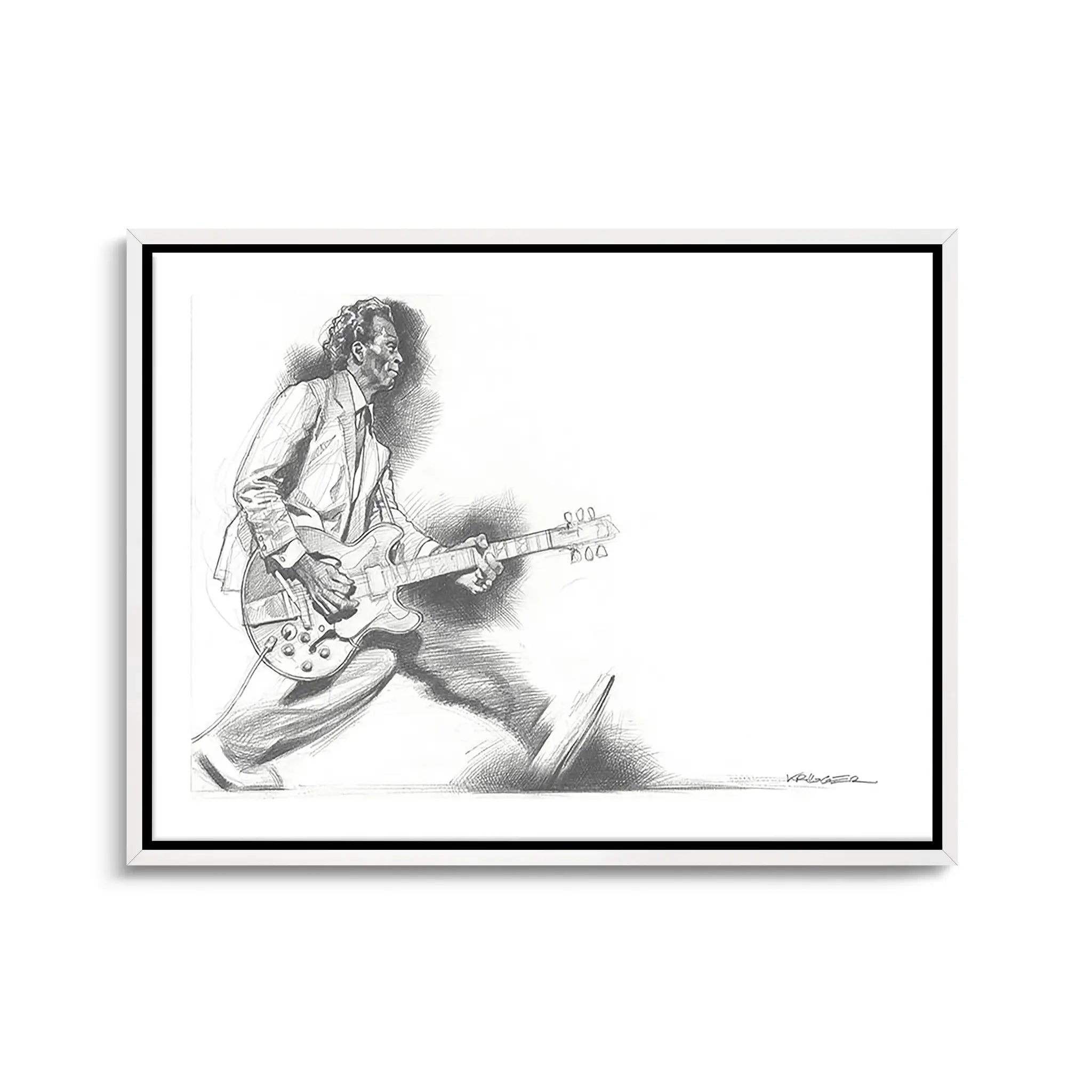 "CHUCK BERRY 2010" von Sebastian Krüger