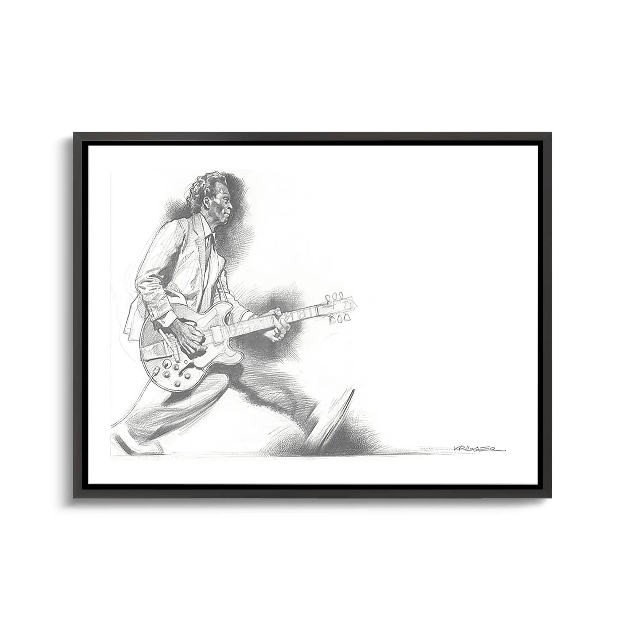 "CHUCK BERRY 2010" von Sebastian Krüger