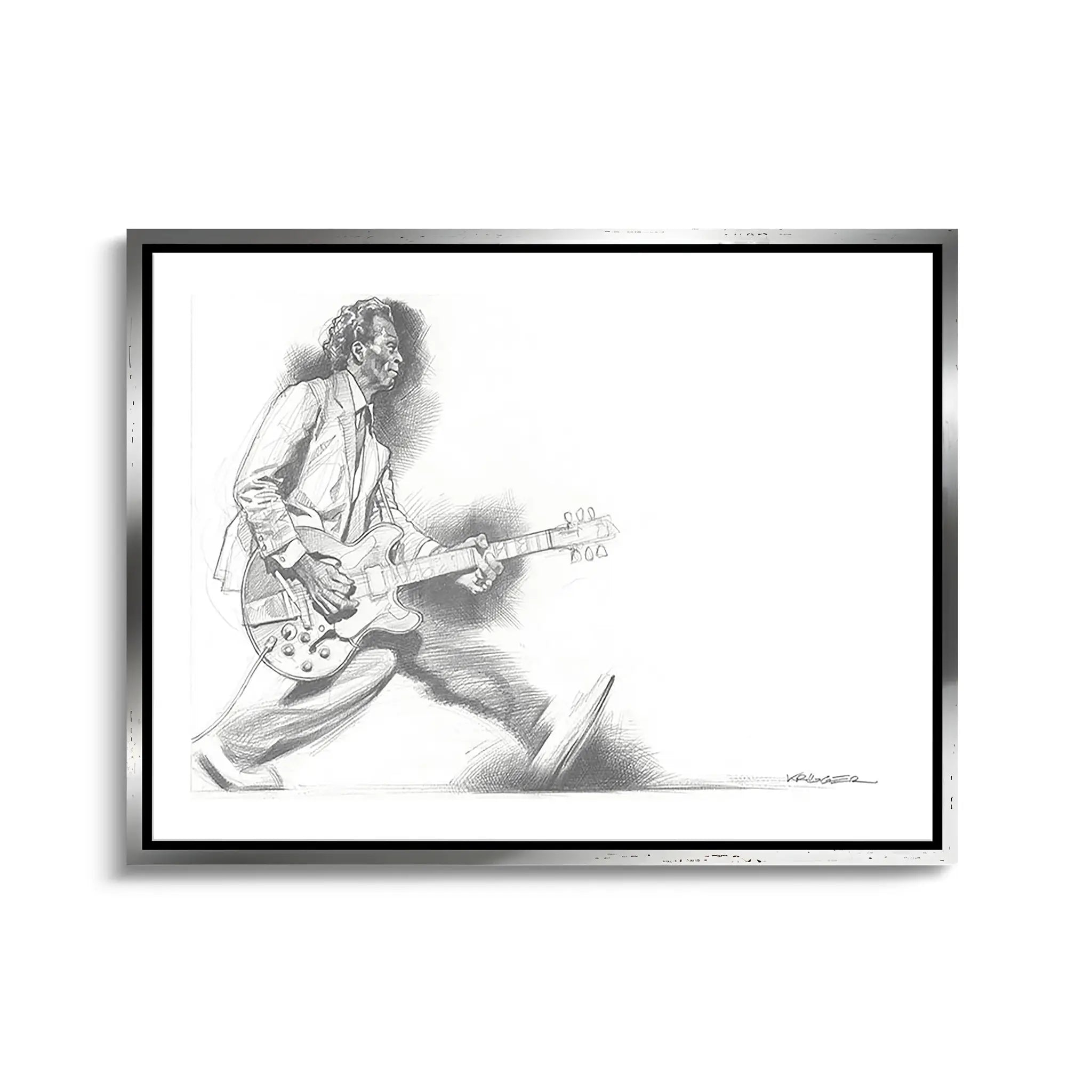 "CHUCK BERRY 2010" von Sebastian Krüger