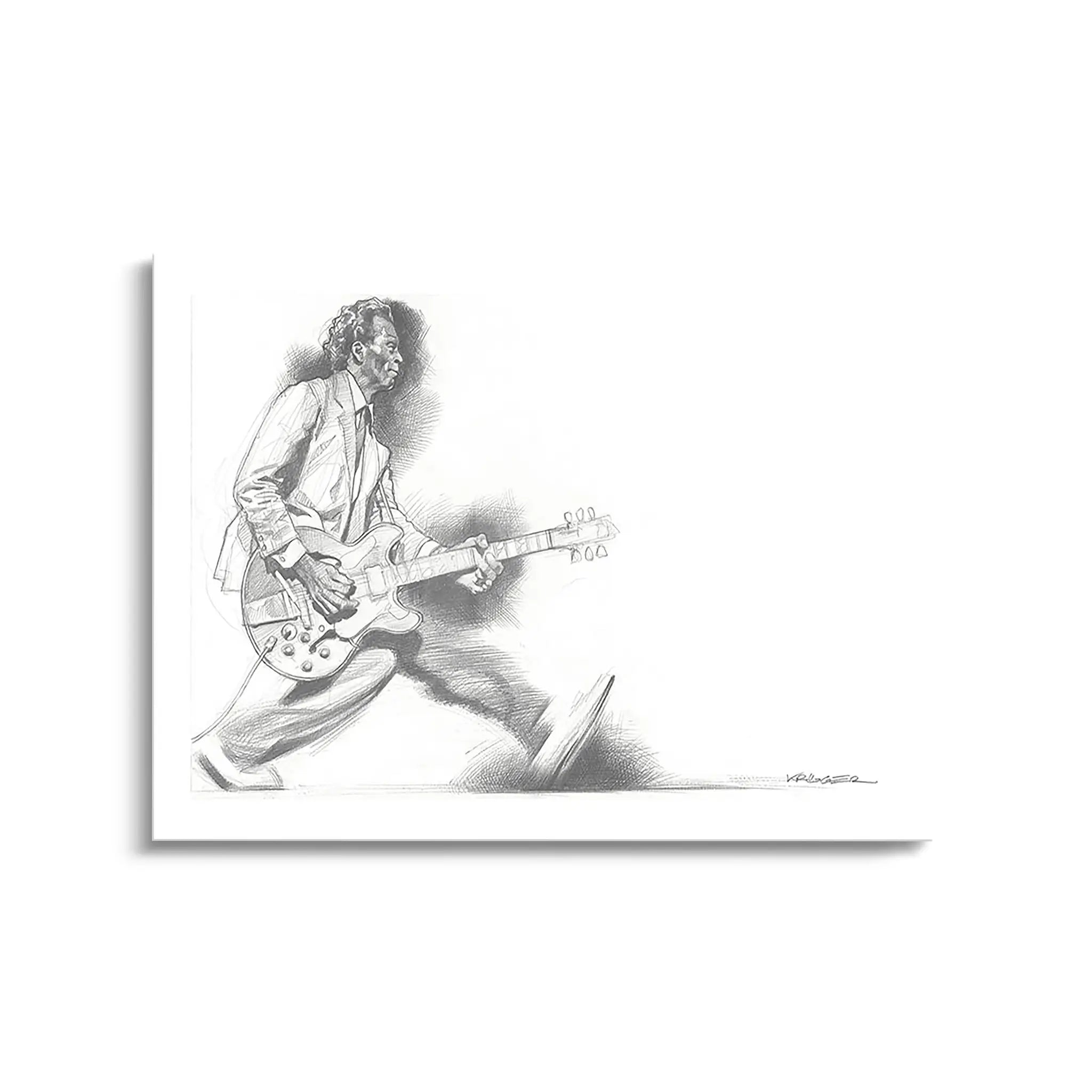 "CHUCK BERRY 2010" von Sebastian Krüger