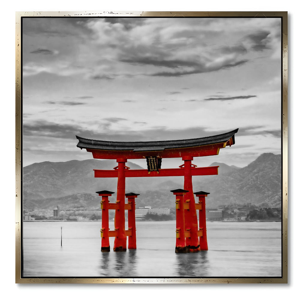 "TORII OF ITSUKUSHIMA SHRINE"