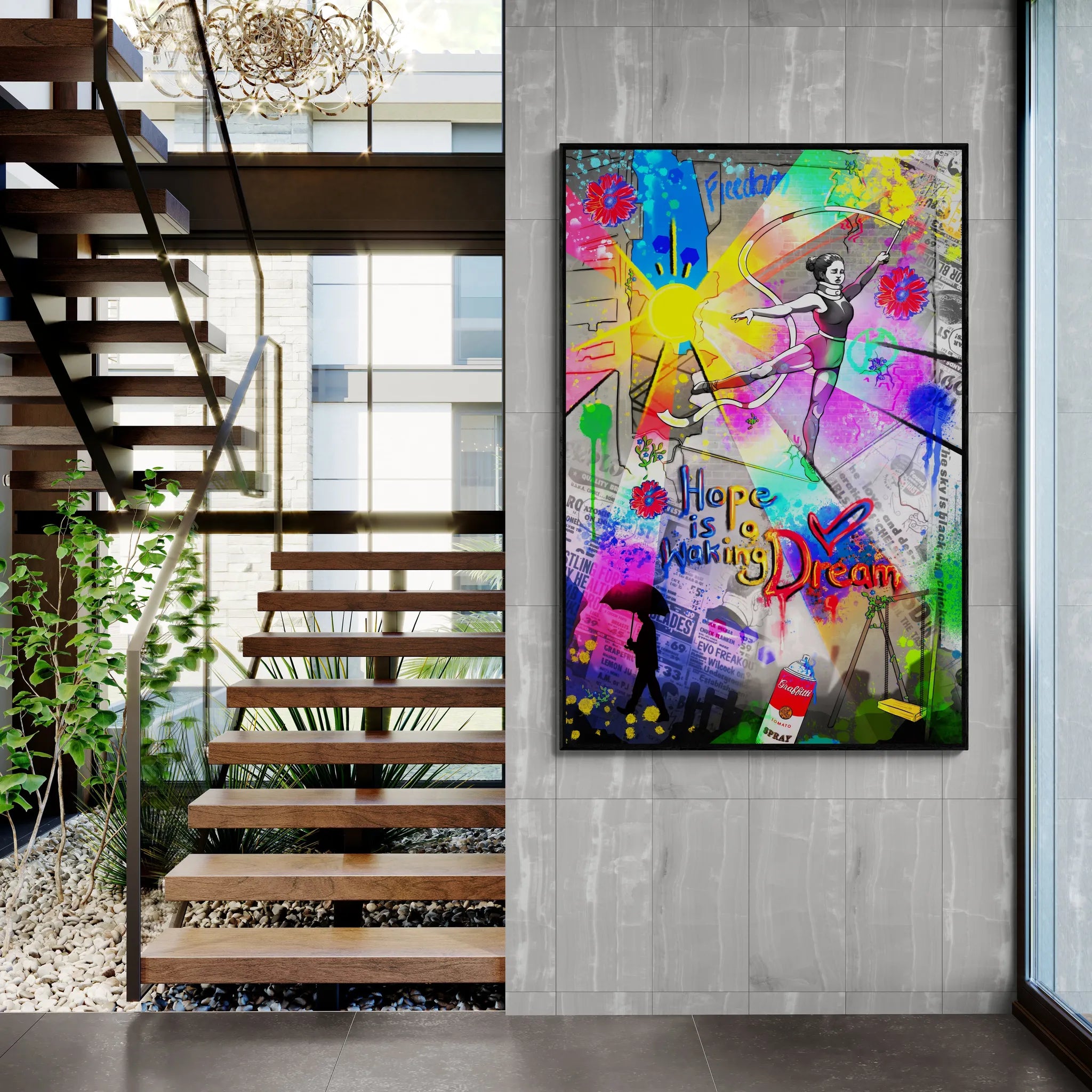 "HOPE IS A WAKING DREAM"